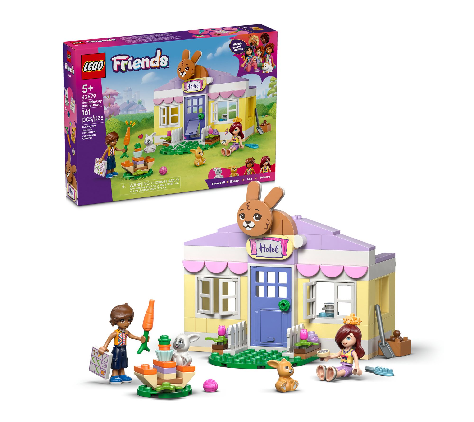  LEGO Friends Heartlake City Bunny Hotel PlaysetToy 42679