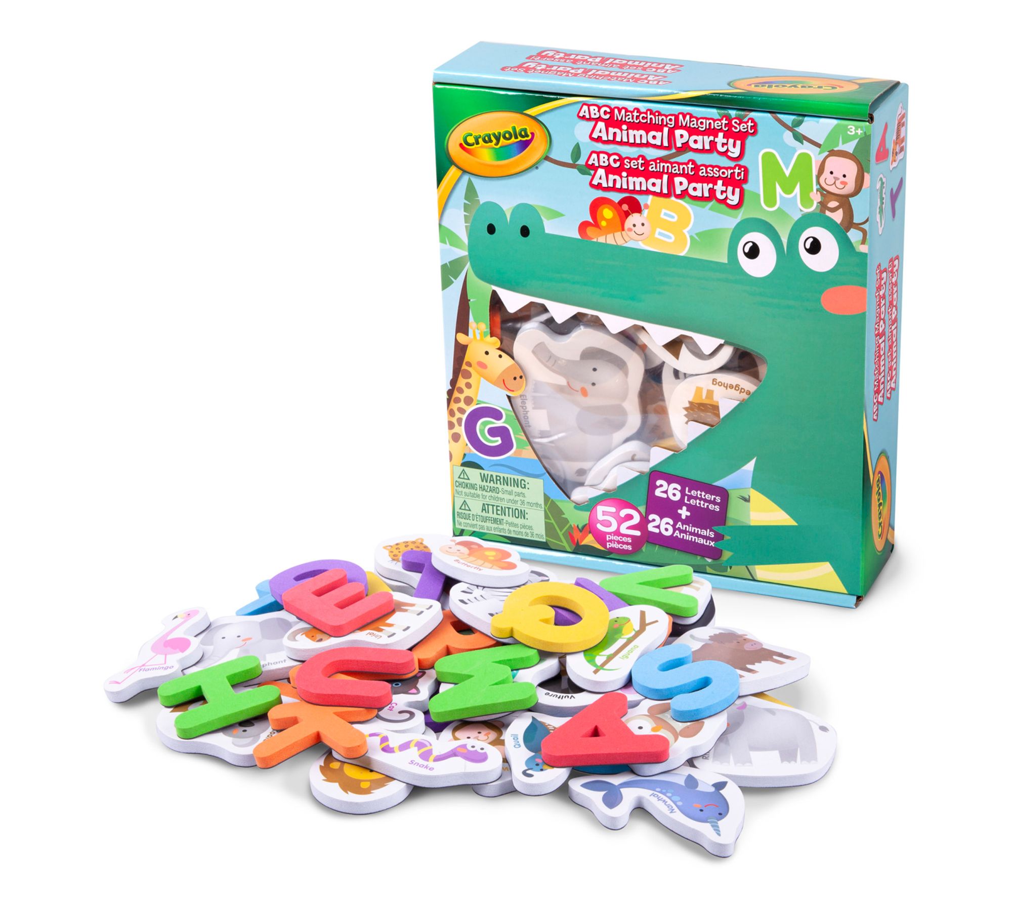 Crayola ABC Matching Magnet Set - QVC.com