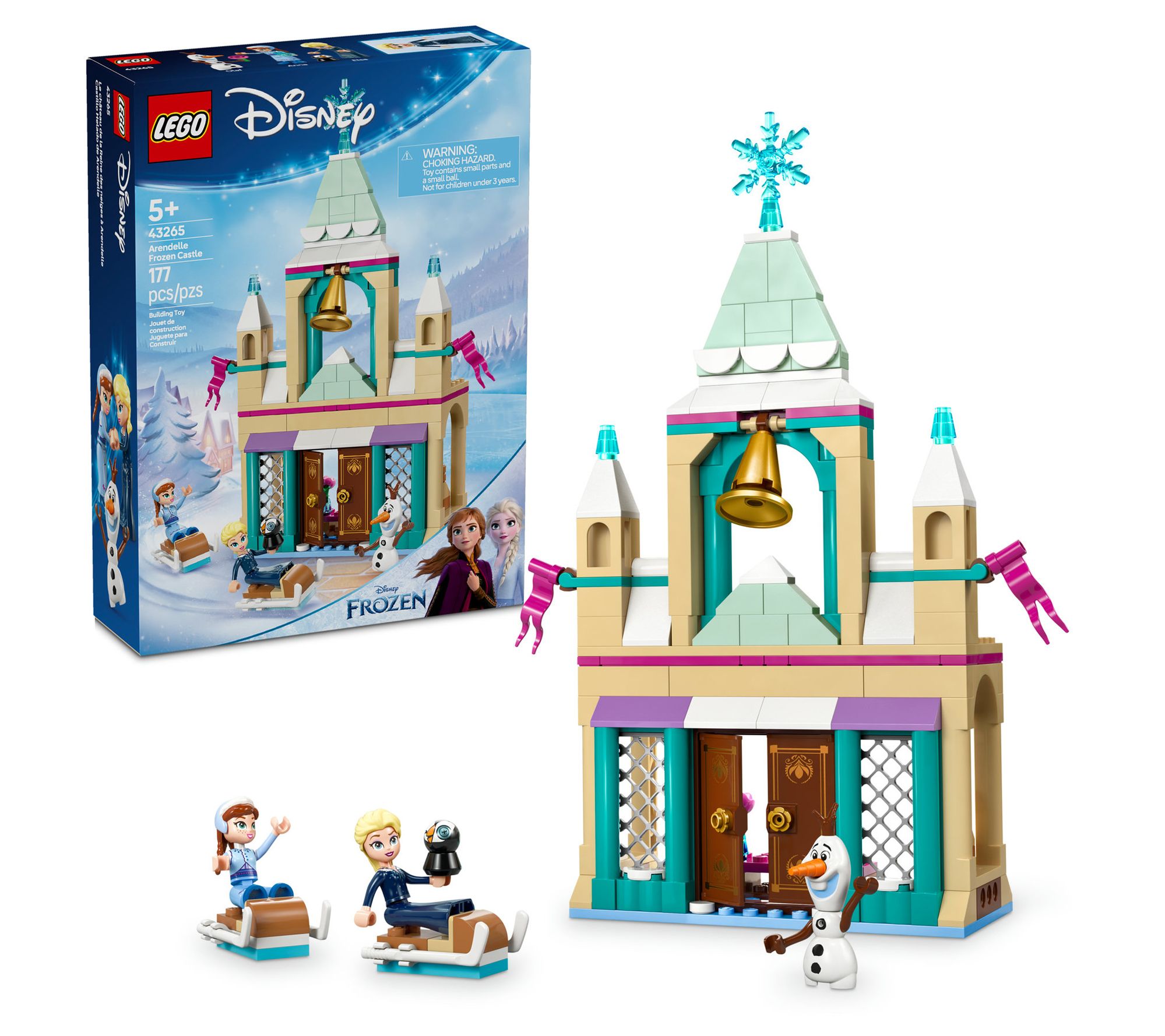 LEGO Disney Frozen Arendelle Frozen Castle Building Playset