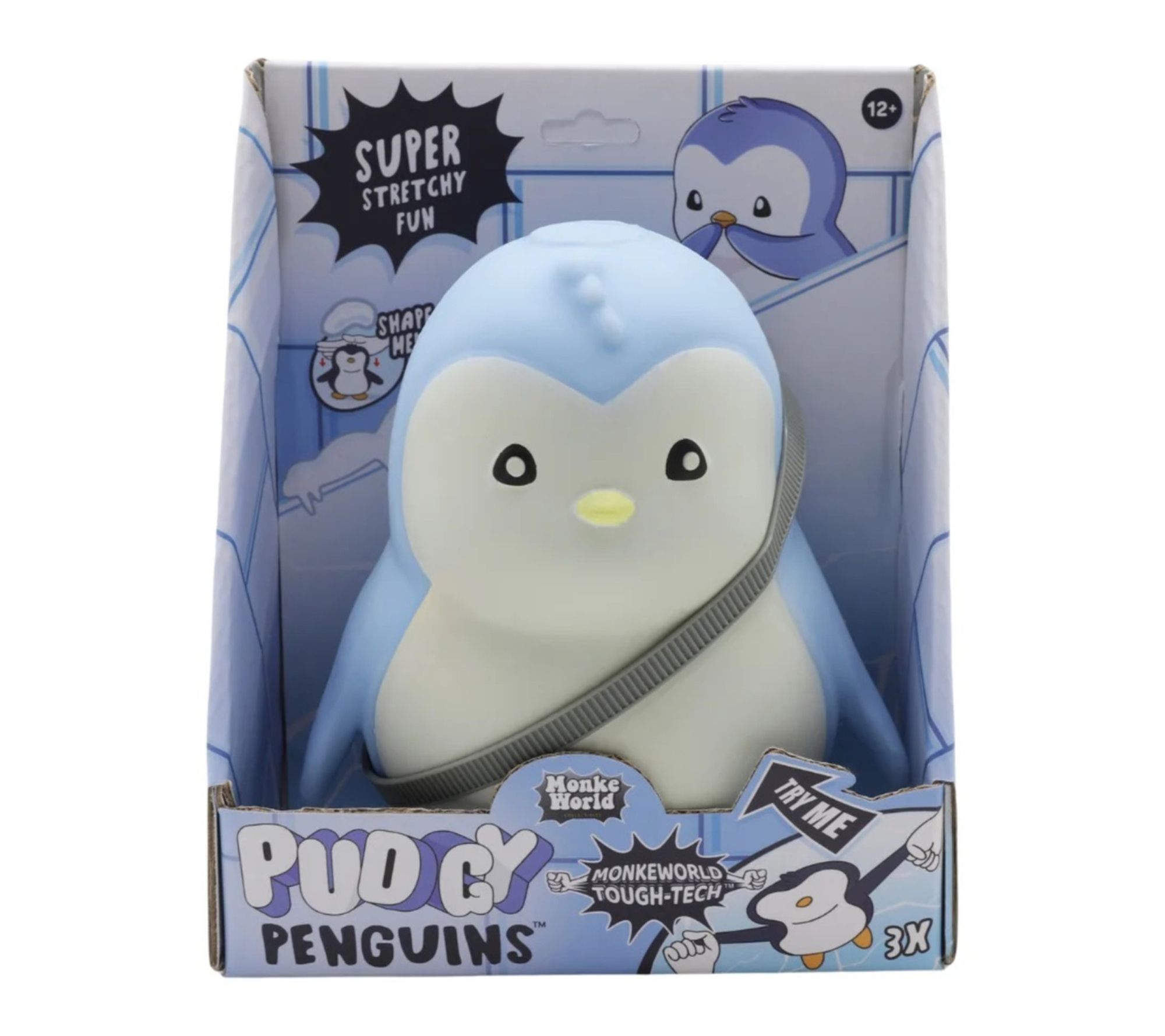 MonkeWorld: Pudgy Penguin - Squishies Fidget Toy, Animal Plush