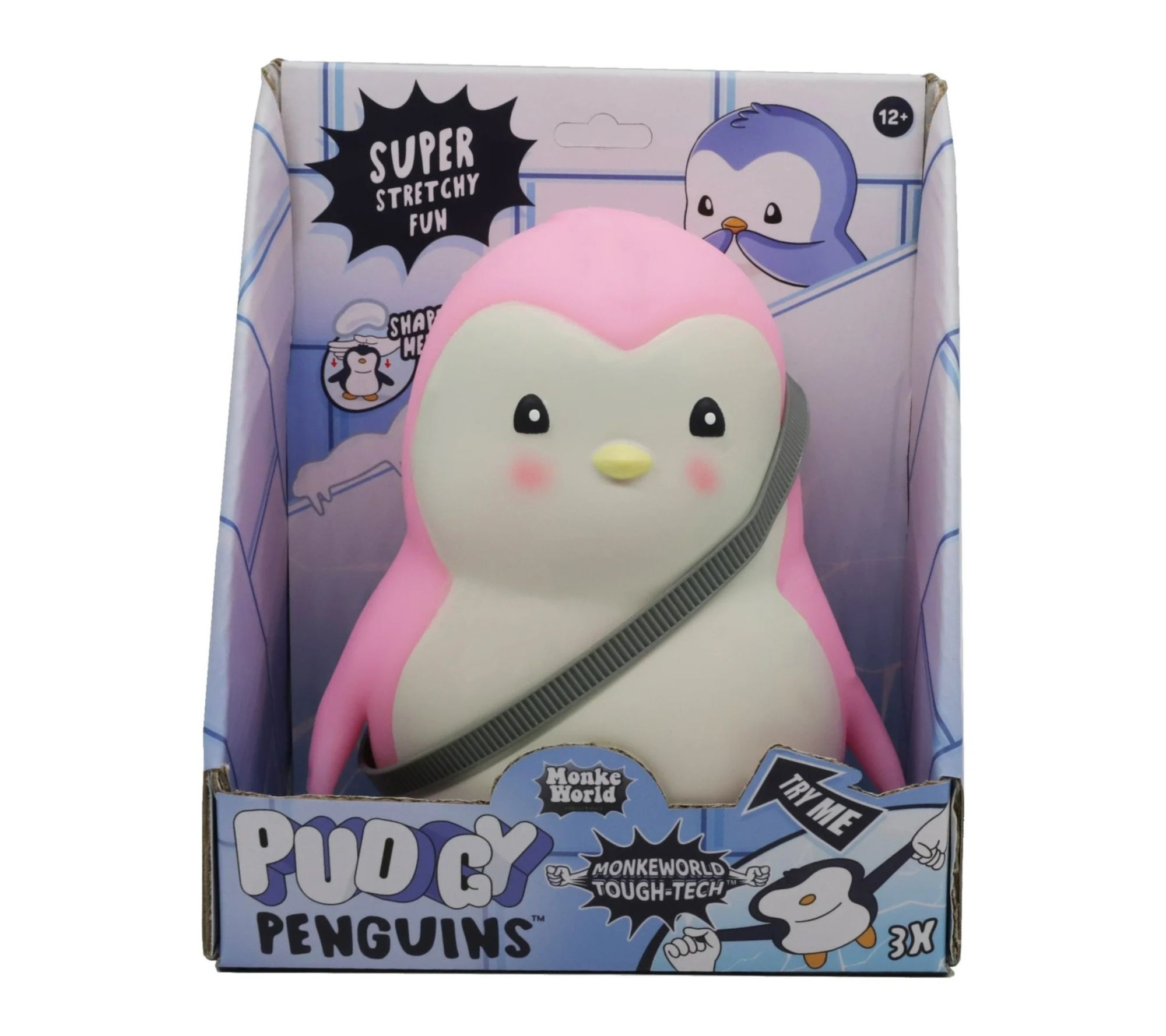MonkeWorld: Pudgy Penguin - Squishies Fidget Toy, Animal Plush