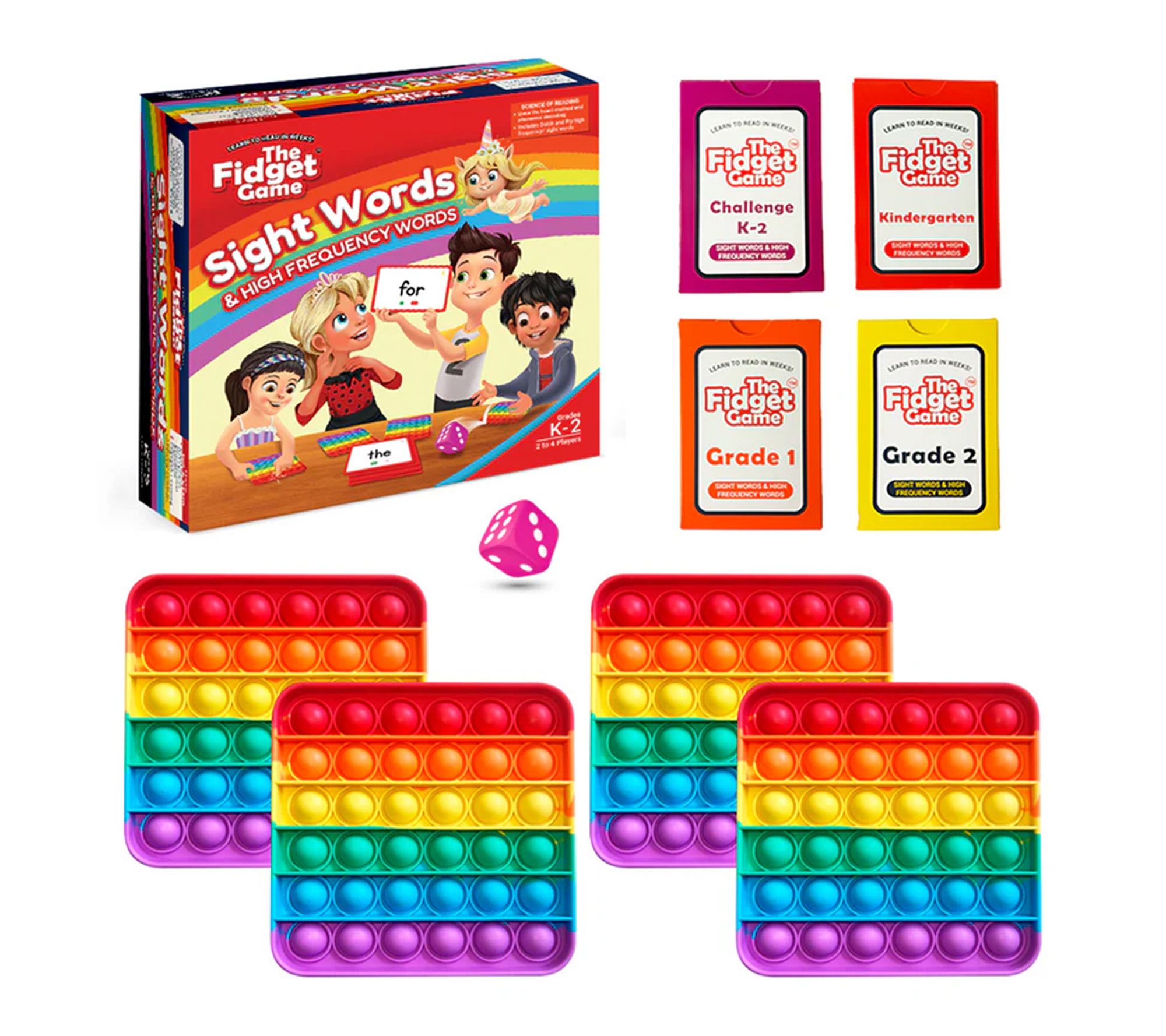 The Fidget Game Sight Words
