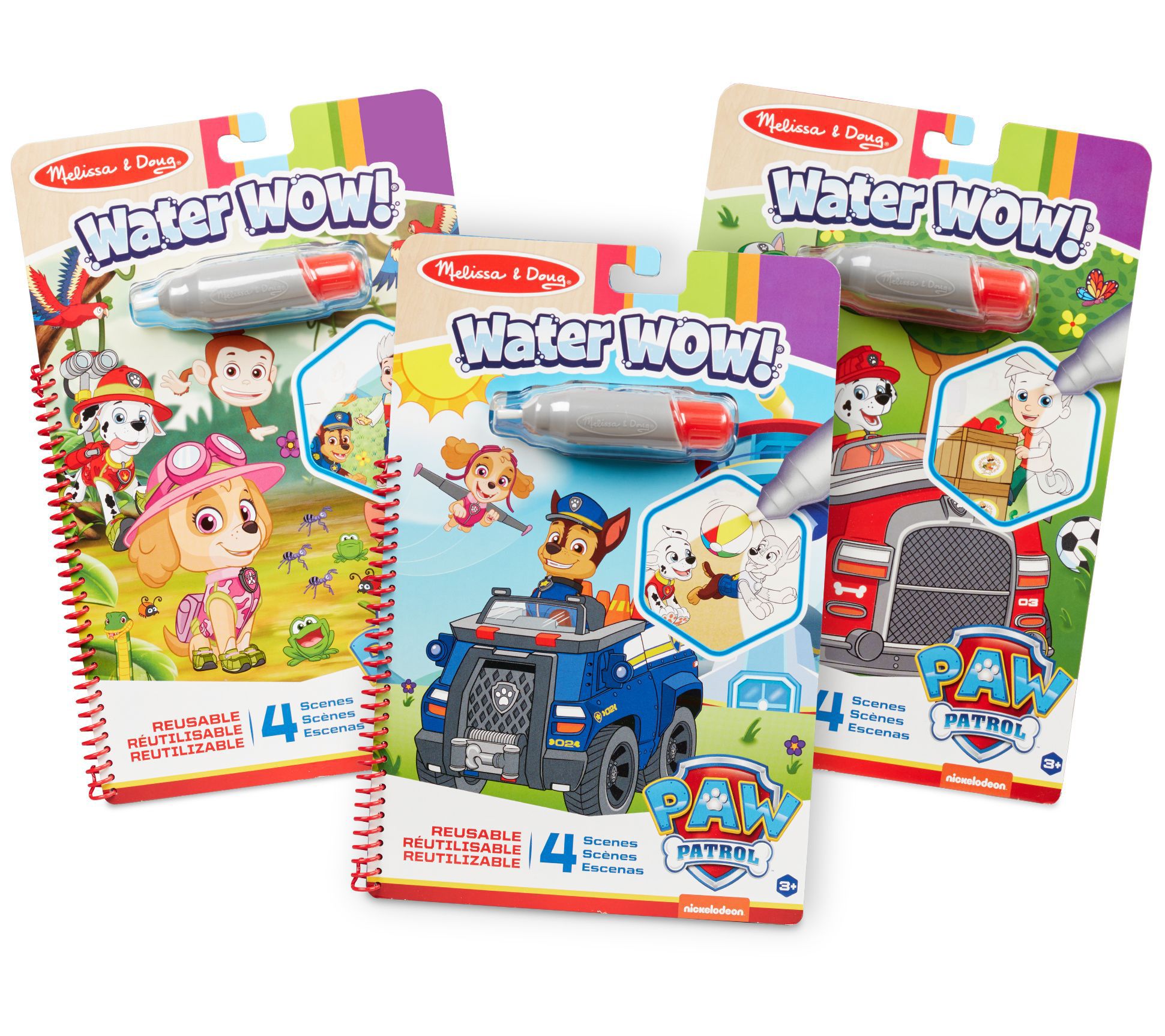 Paw Patrol Water Wow Bundle