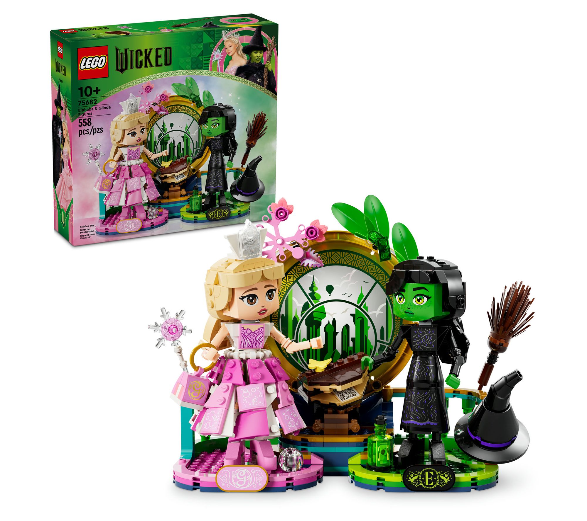 LEGO Wicked Glinda & Elphaba Figures 558-PieceBuilding Set