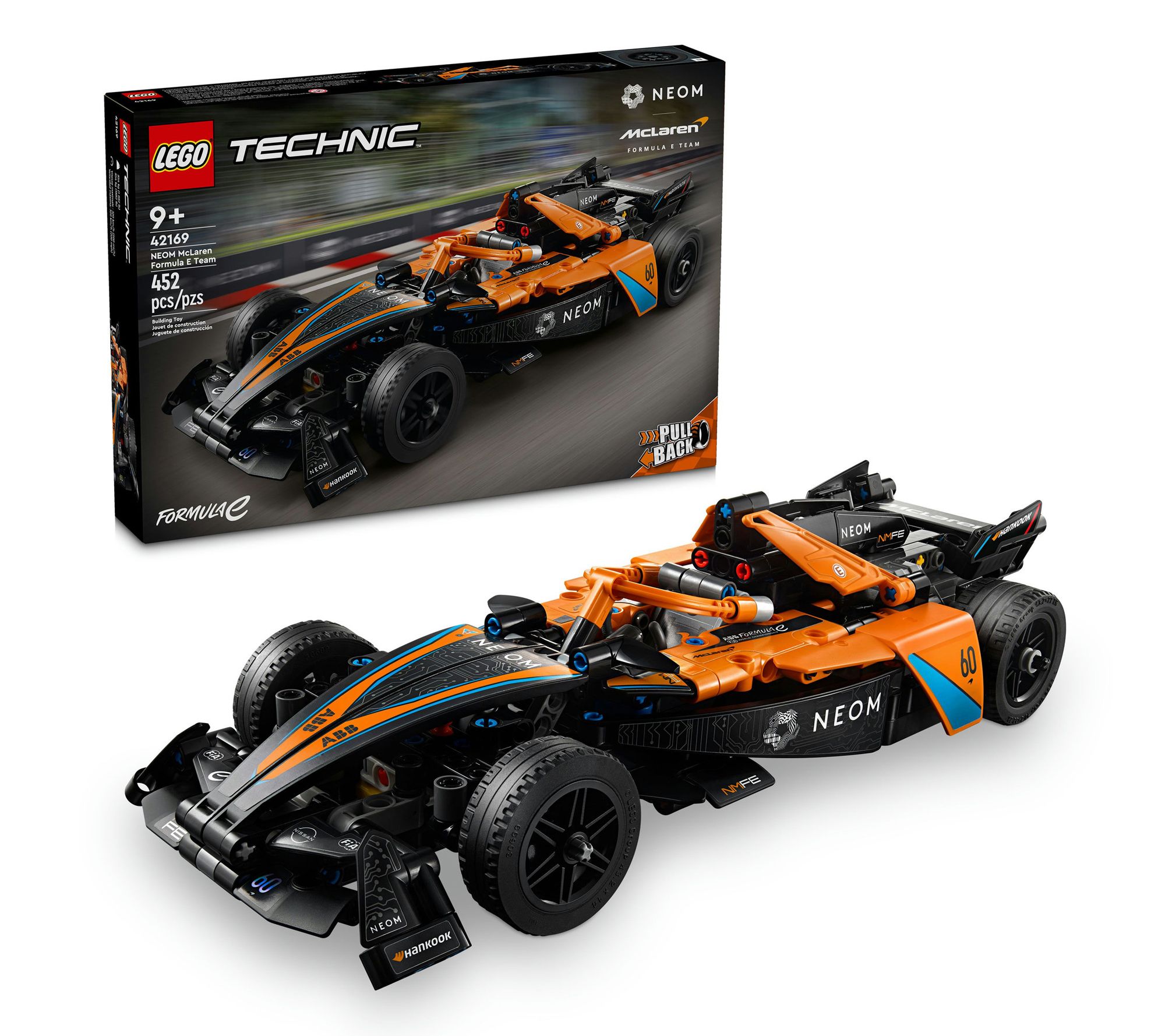 LEGO Technic NEOM McLaren Formula E Race Car Toy Gift Model 42