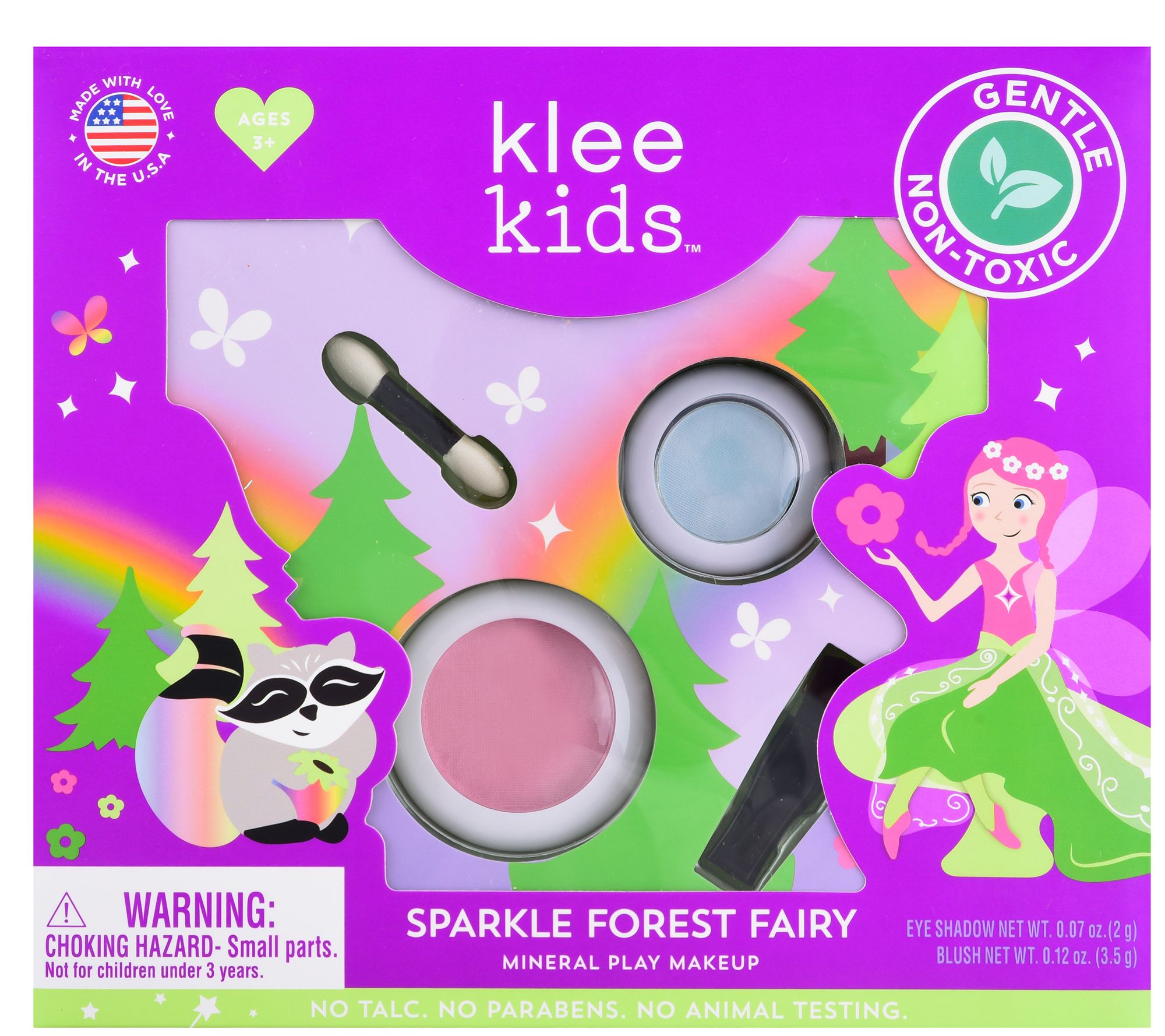 Klee Naturals Sparkle Forest Fairy Kids' Mineral Makeup Set