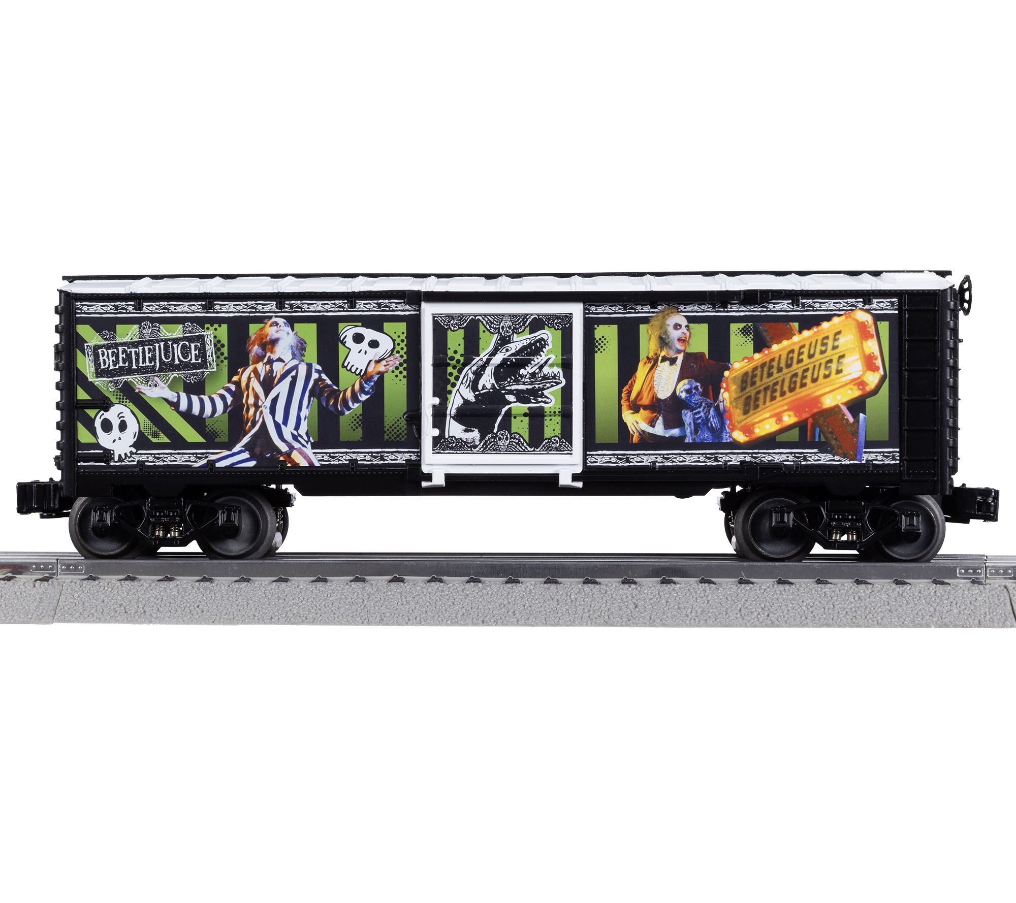 Lionel Warner Bros. Beetlejuice 1988 Illuminated Boxcar