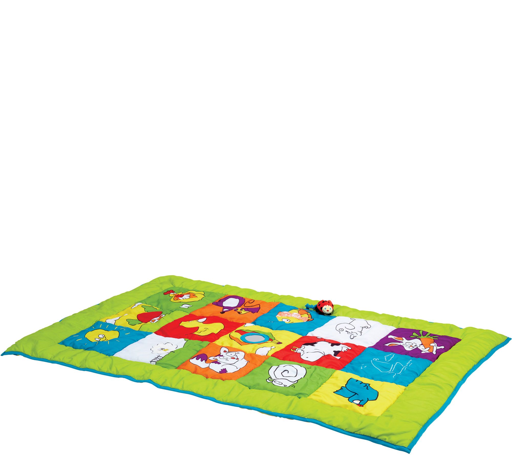 Edushape Double Sided Baby Play Mat Qvc Com