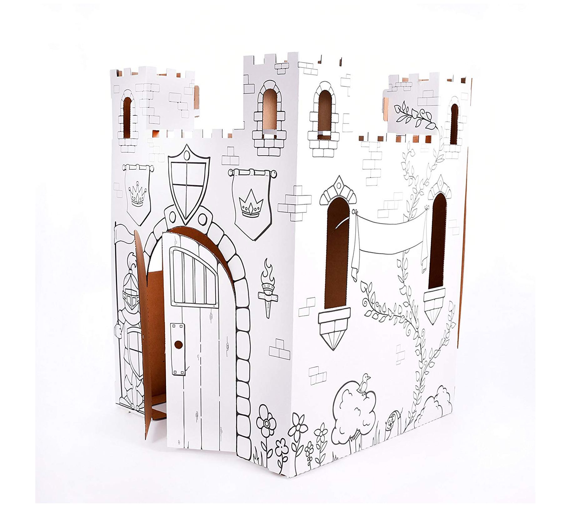 Easy Playhouse Fairy Tale Castle Cardboard Play house