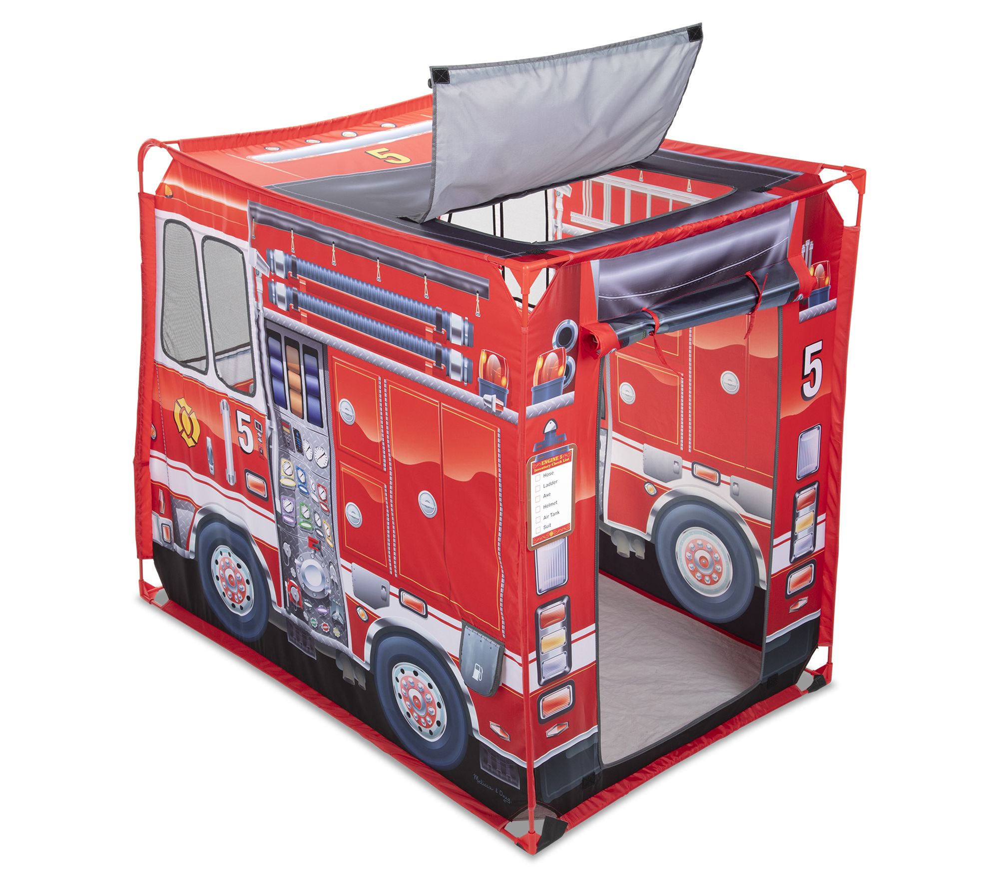 Fire engine play store tent