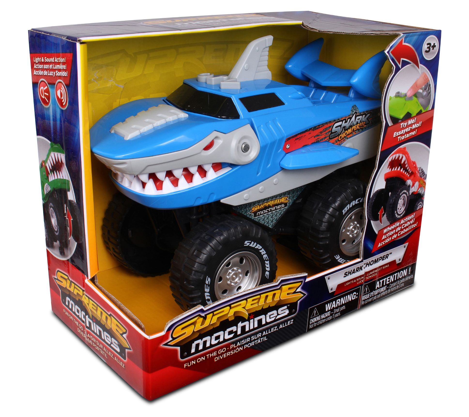 NKOK Supreme Machines Chompers Shark - QVC.com