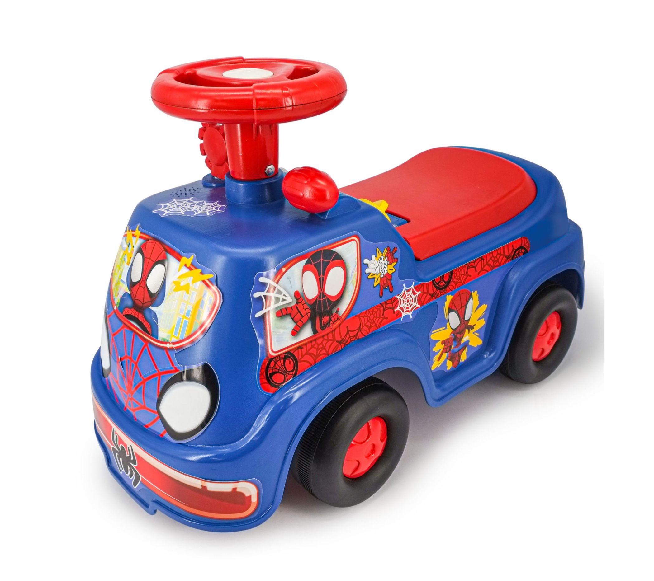 Kiddieland My First Spidey Racer - Lights & Sounds Ride-On