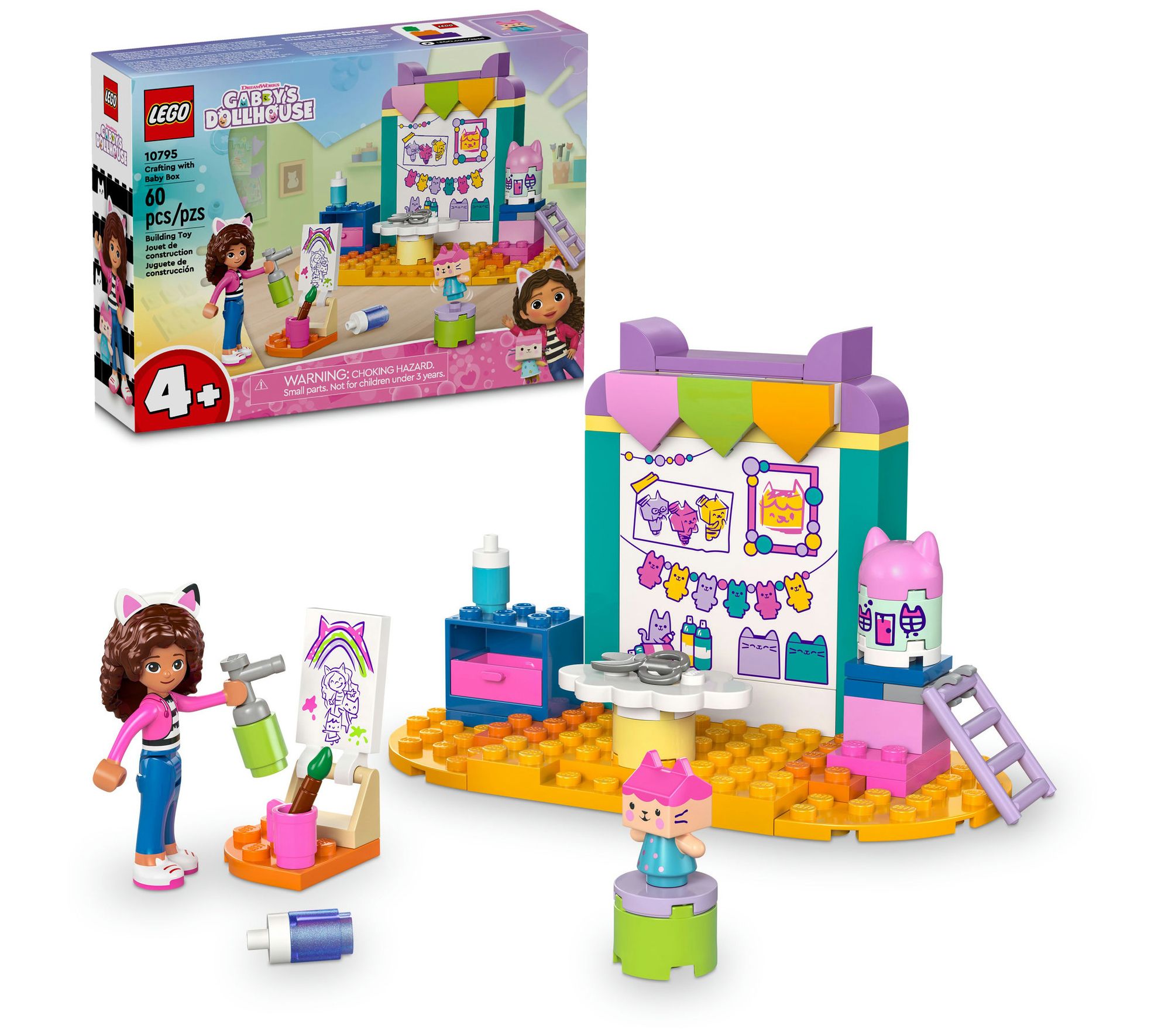 LEGO Gabby's Dollhouse Crafting with Baby Box Toy