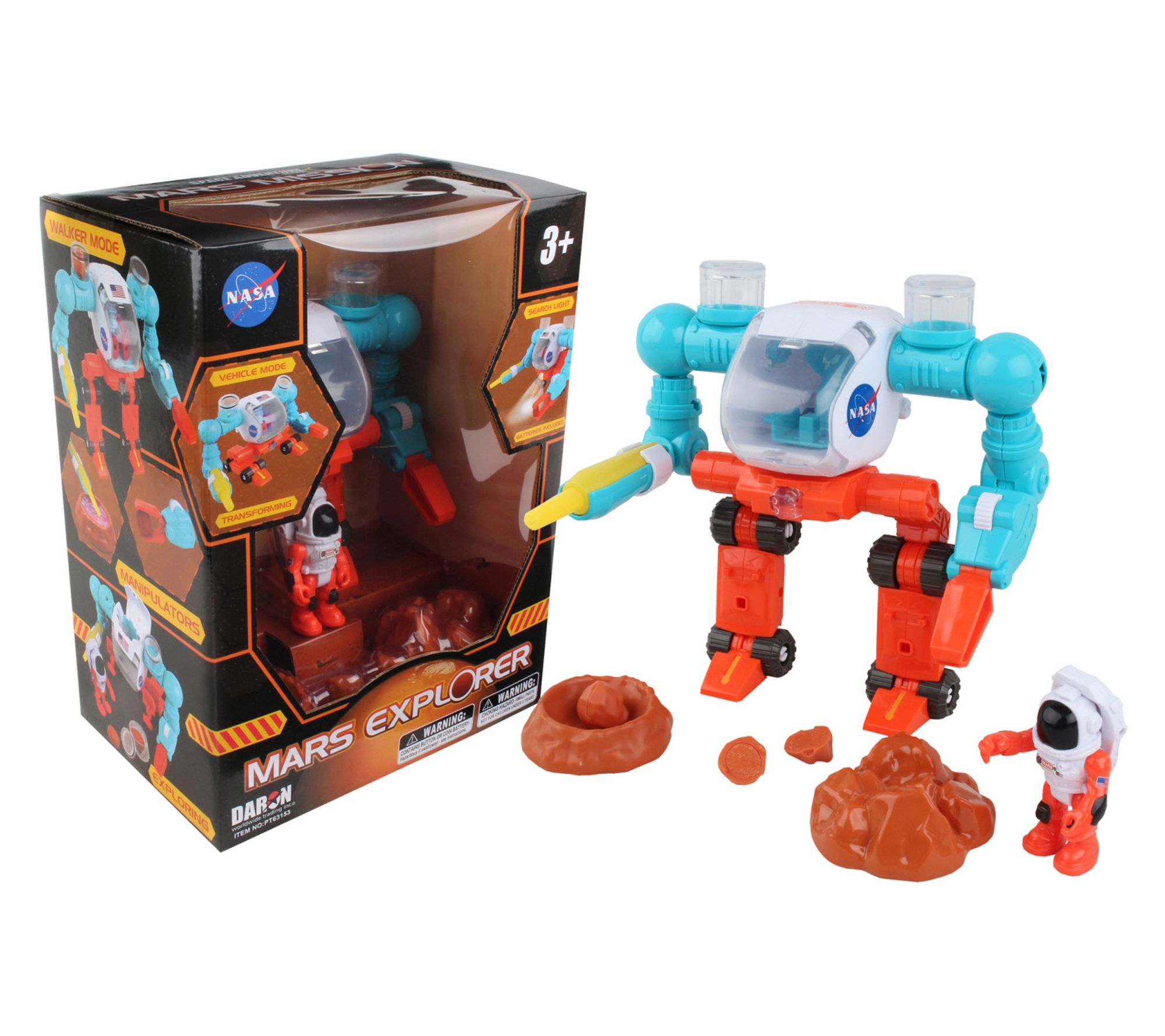 Space Adventure Series NASA Mars Explorer Playset