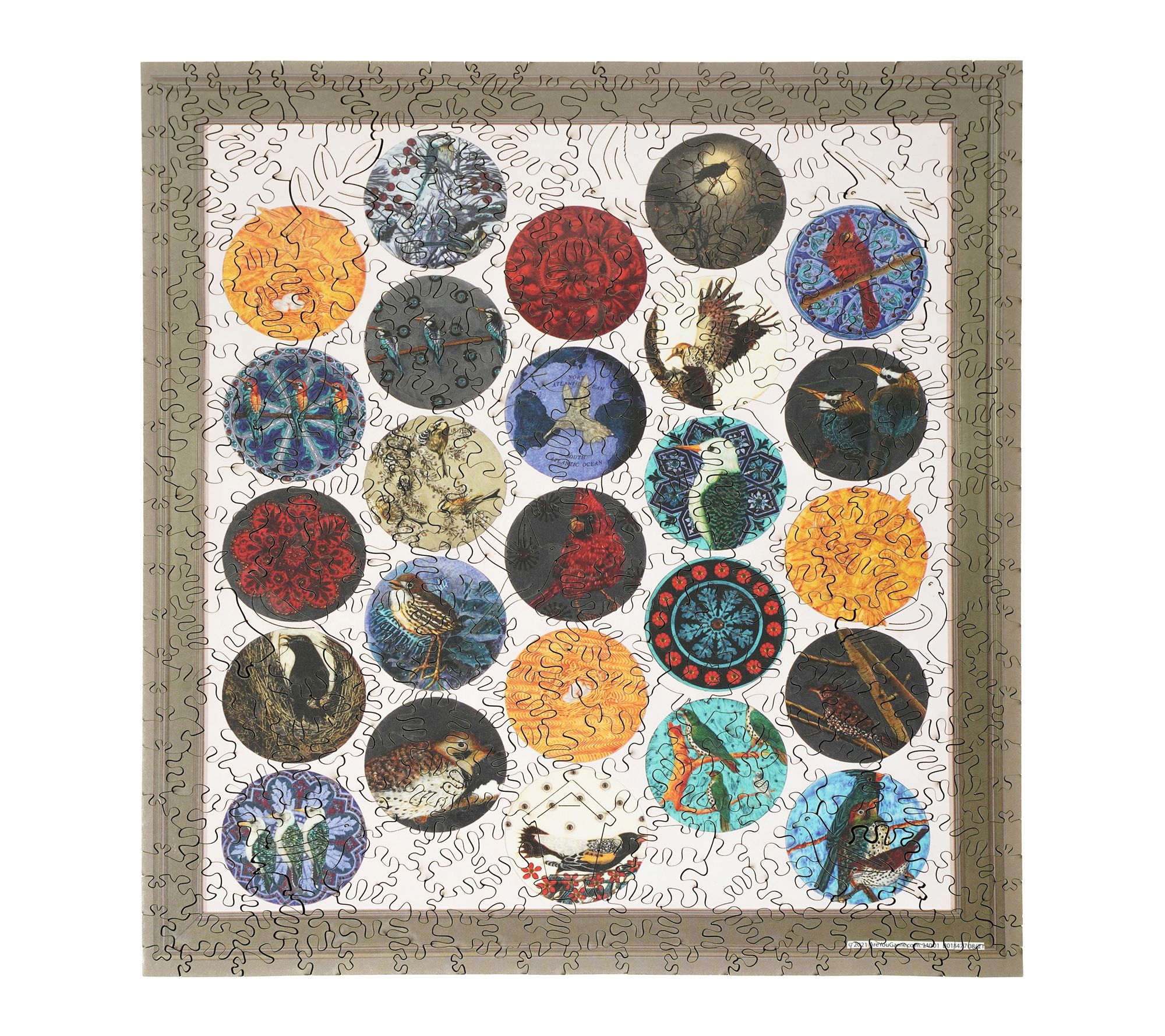 Wooden Jigsaw Puzzle - Birds: 402 Pcs