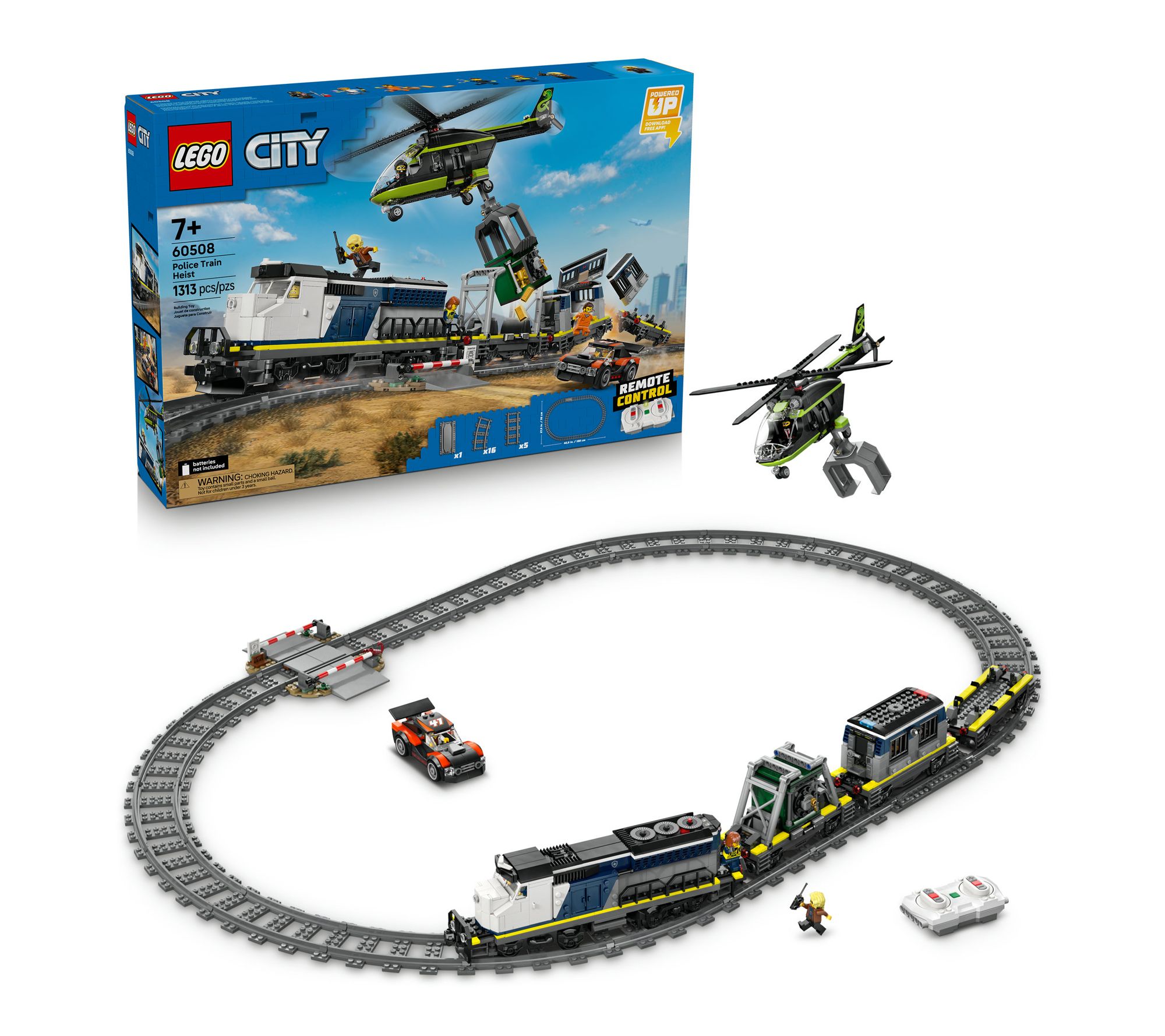  LEGO City Police Train Heist 60508