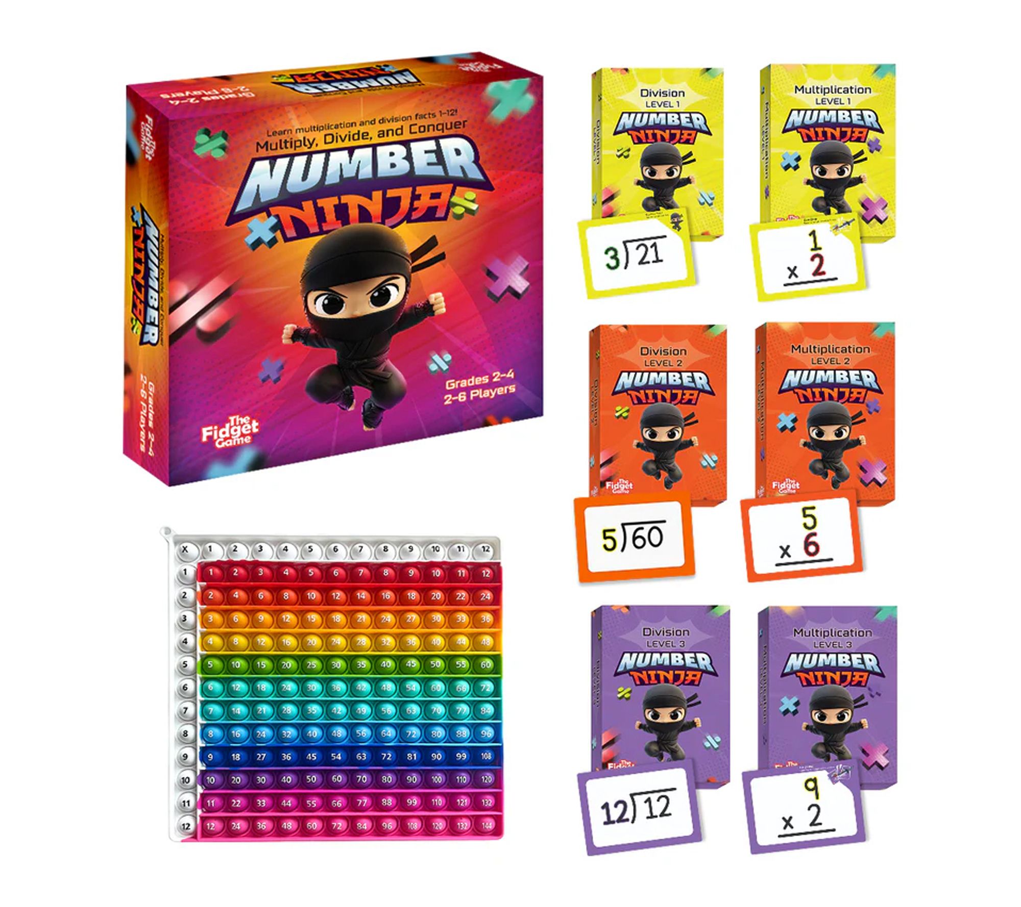 The Fidget Game Number Ninja