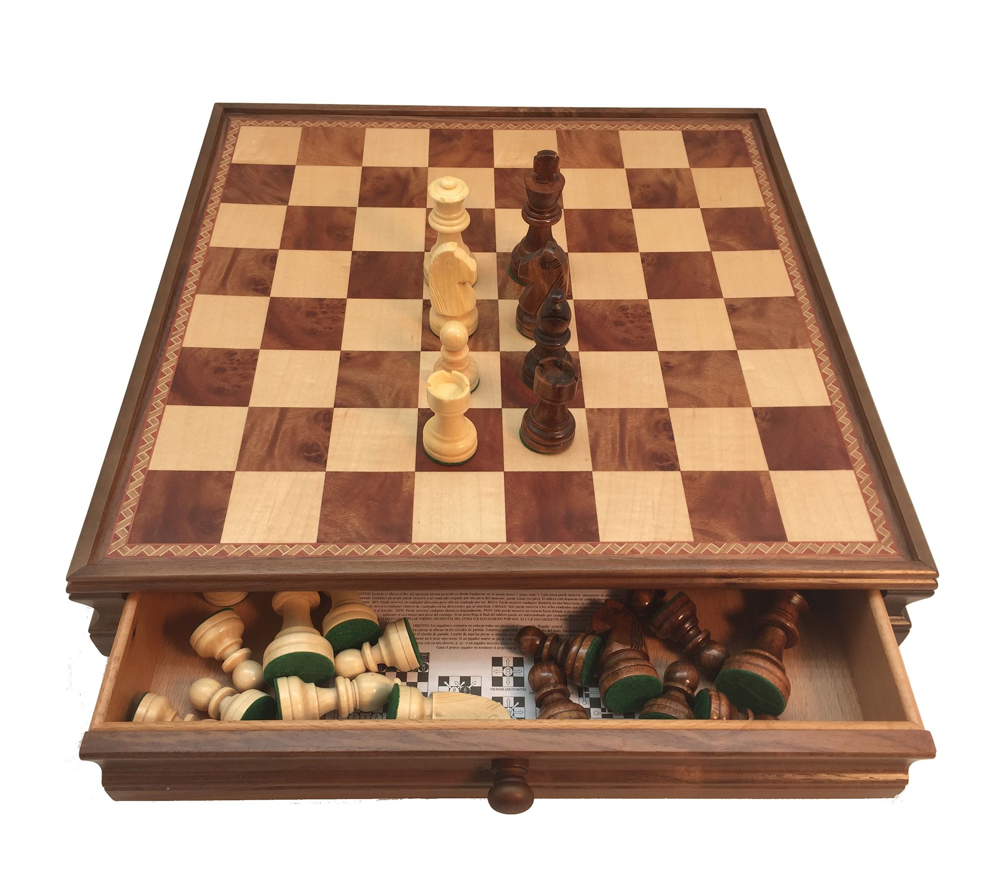 Chess/Checker Game Board Veneer Face