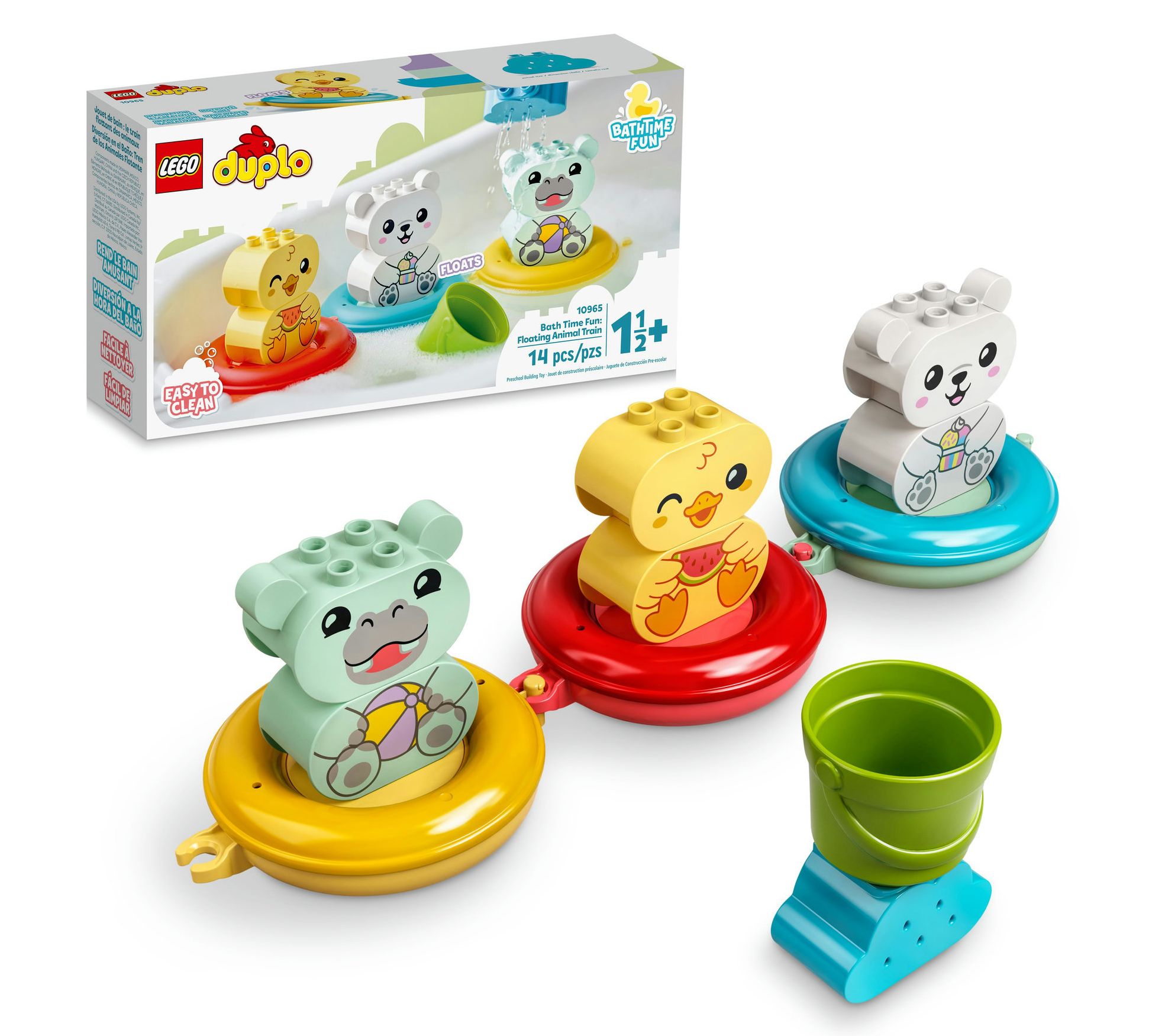 LEGO DUPLO My First Bath Time Fun Floating Animal Train 10965