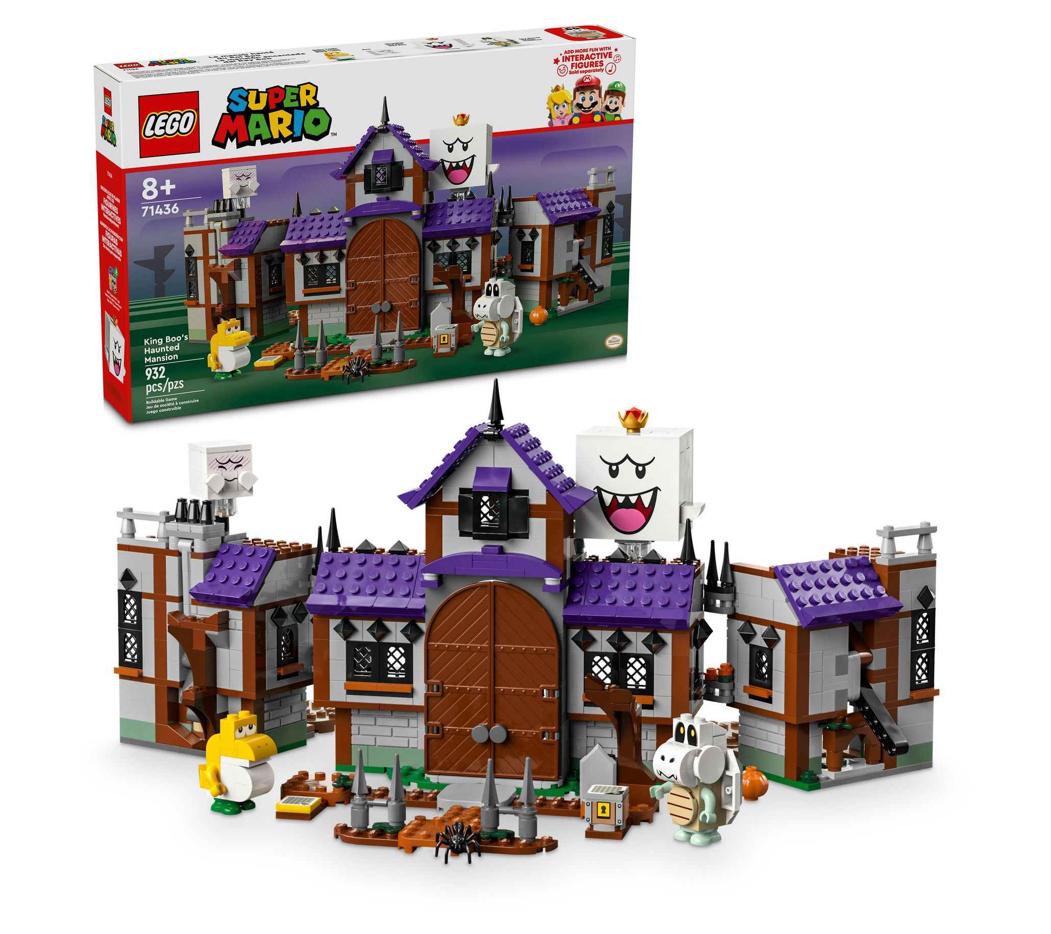 LEGO Super Mario King Boo's Haunted Mansion Set