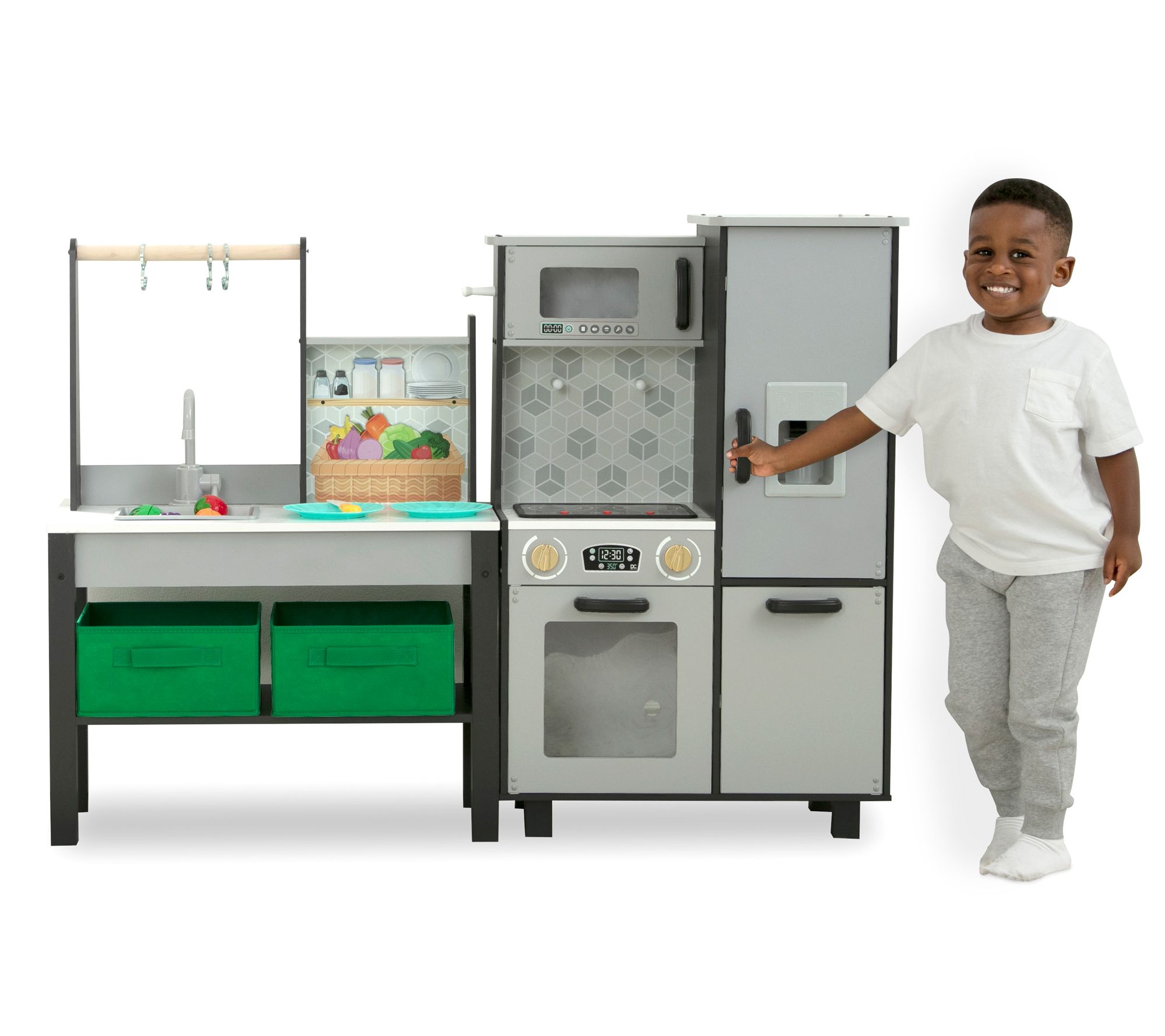 Delta Children Gourmet All-in-One Corner Play Kitchen