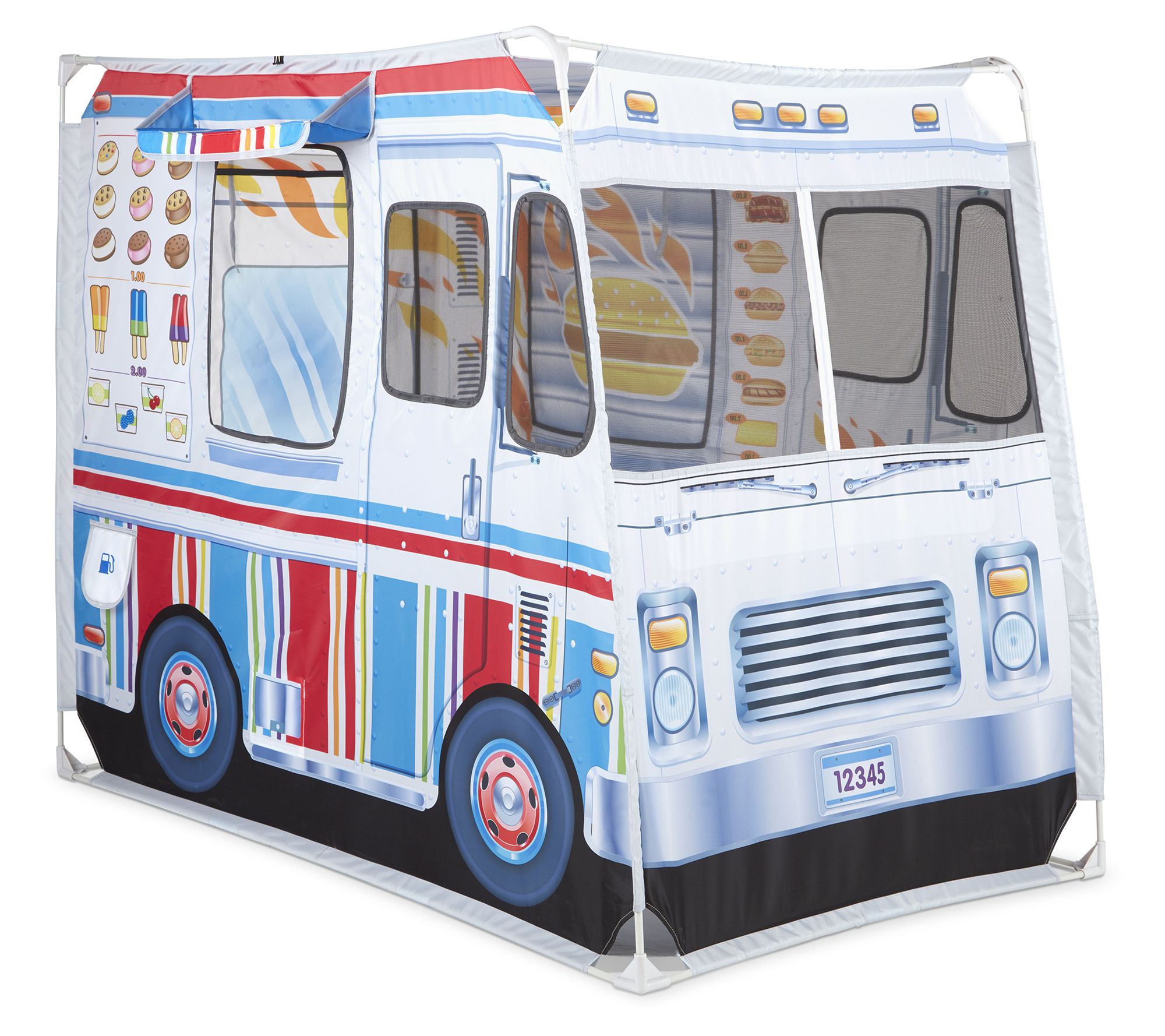 Melissa & Doug Food Truck Fabric Play Tent Play house