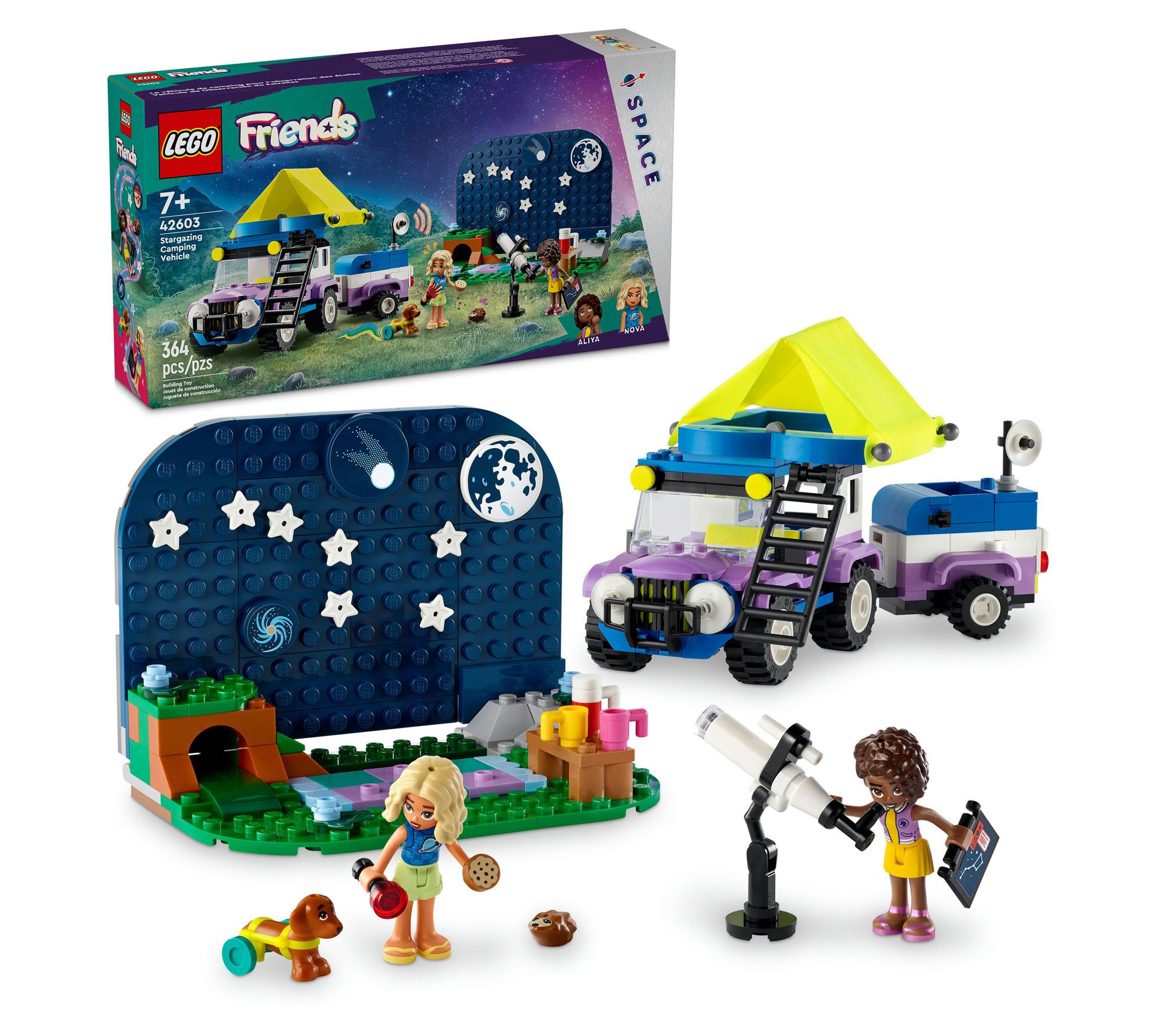 LEGO Friends Stargazing Camping Vehicle364-Piece Set