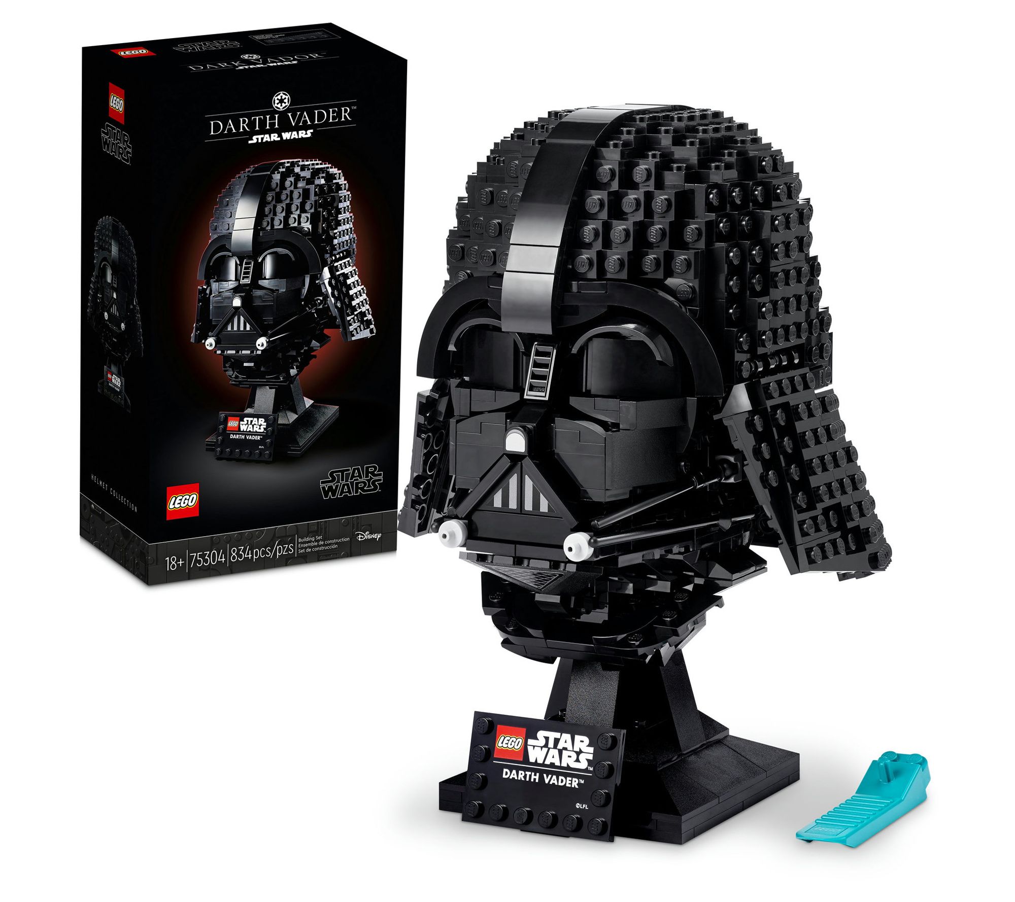 LEGO Star Wars Darth Vader Helmet 75304 Collectible Build Set