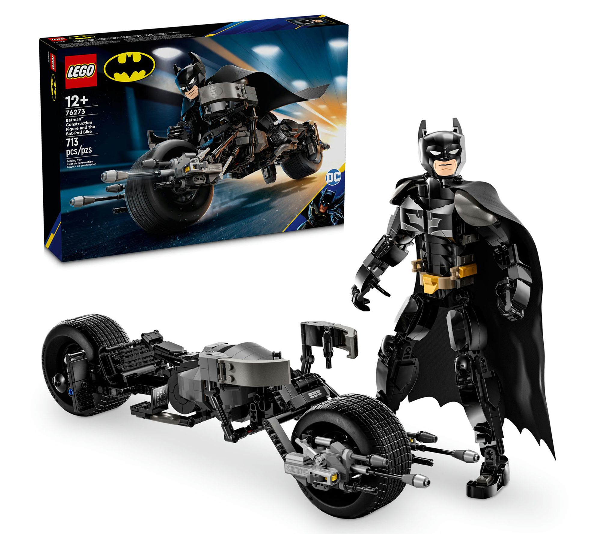 LEGO DC Batman Construction Figure & the Bat-Pod Bike