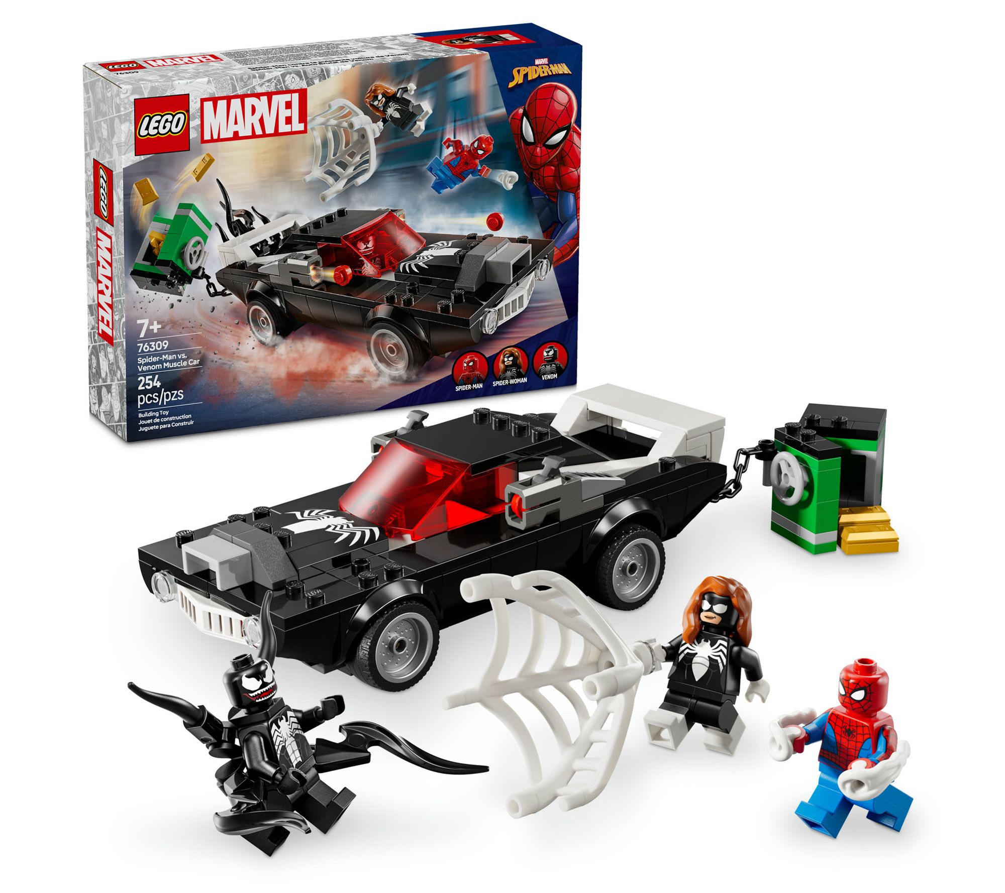 LEGO Marvel Spider-Man vs. Venom Muscle Car 76309