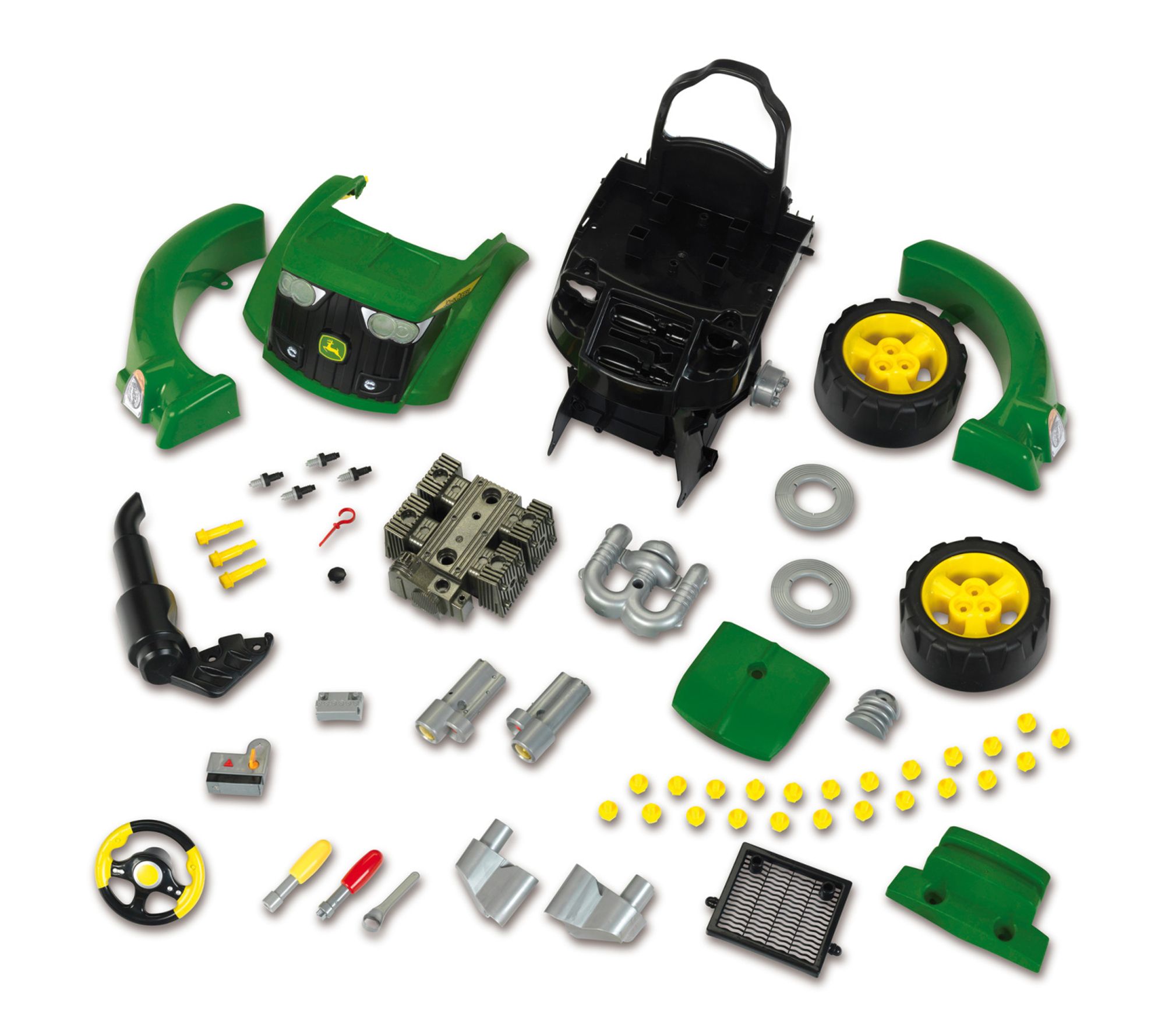 John Deere Tractor Engine, Take Apart and Rebuild Engine