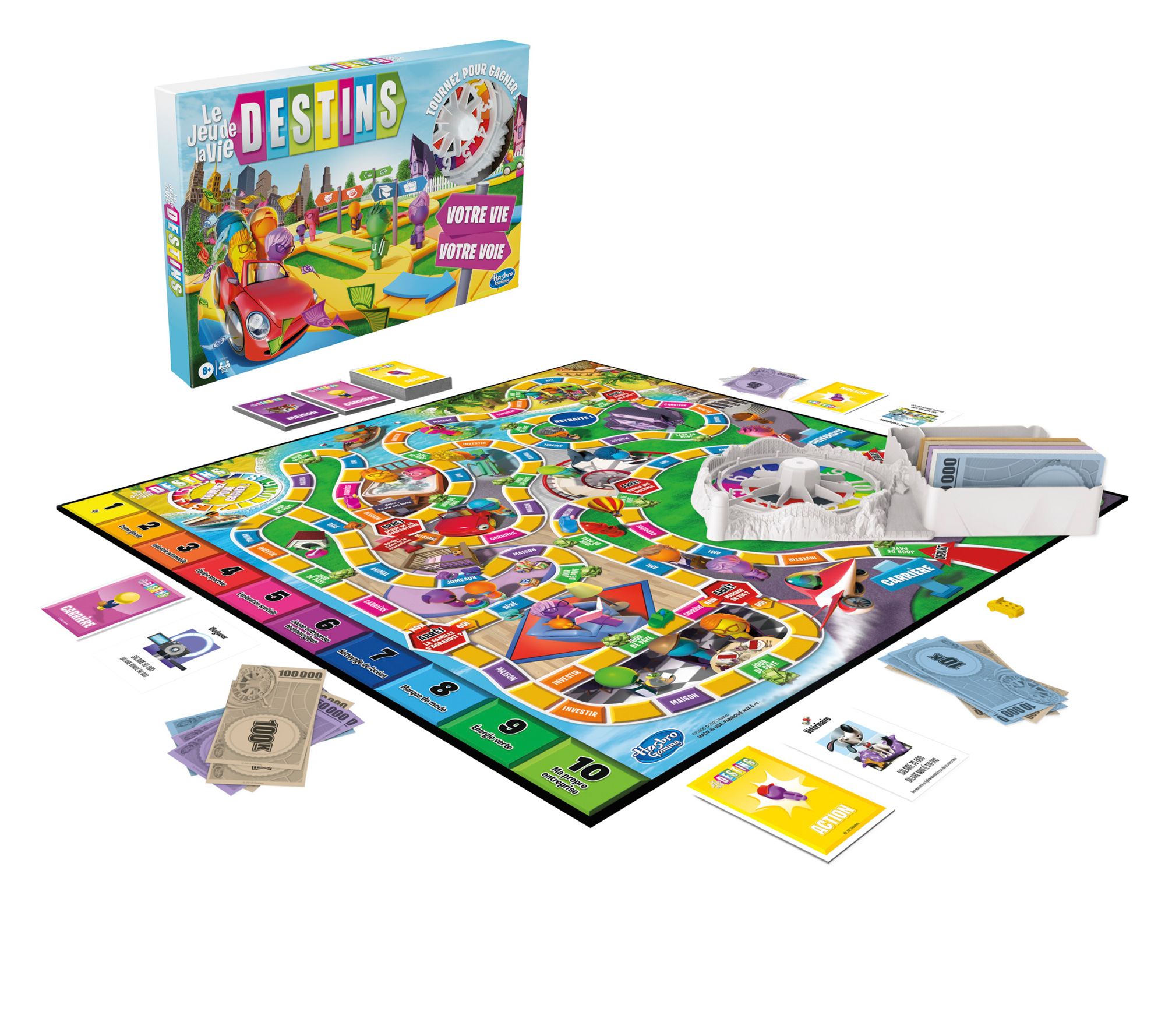 Hasbro The Game of Life Board Game, Family Games for Kids