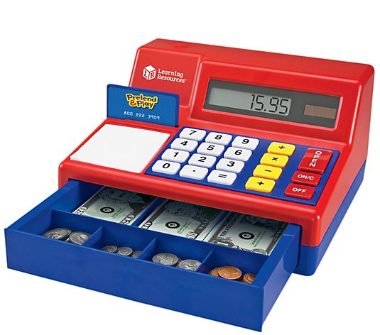Pretend & Play Calculator Cash Register by Learning Resources