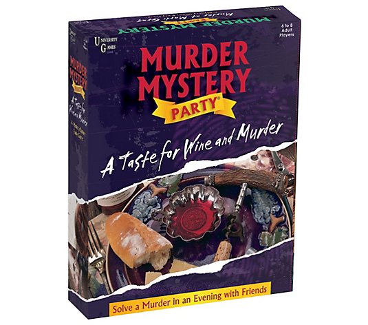 University Games Mystery Party - A Taste for Wine and Murder