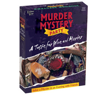 University Games Mystery Party - A Taste for Wine and Murder - T131180