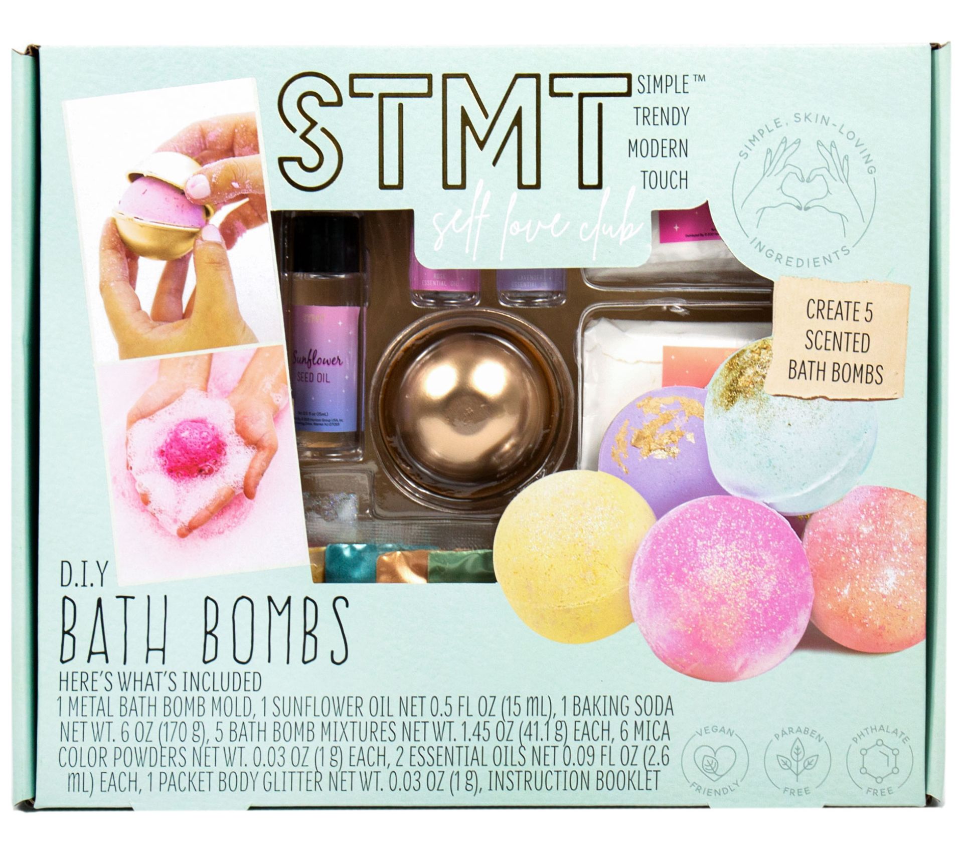 STMT Self-Love Club D.I.Y. Bath Bombs