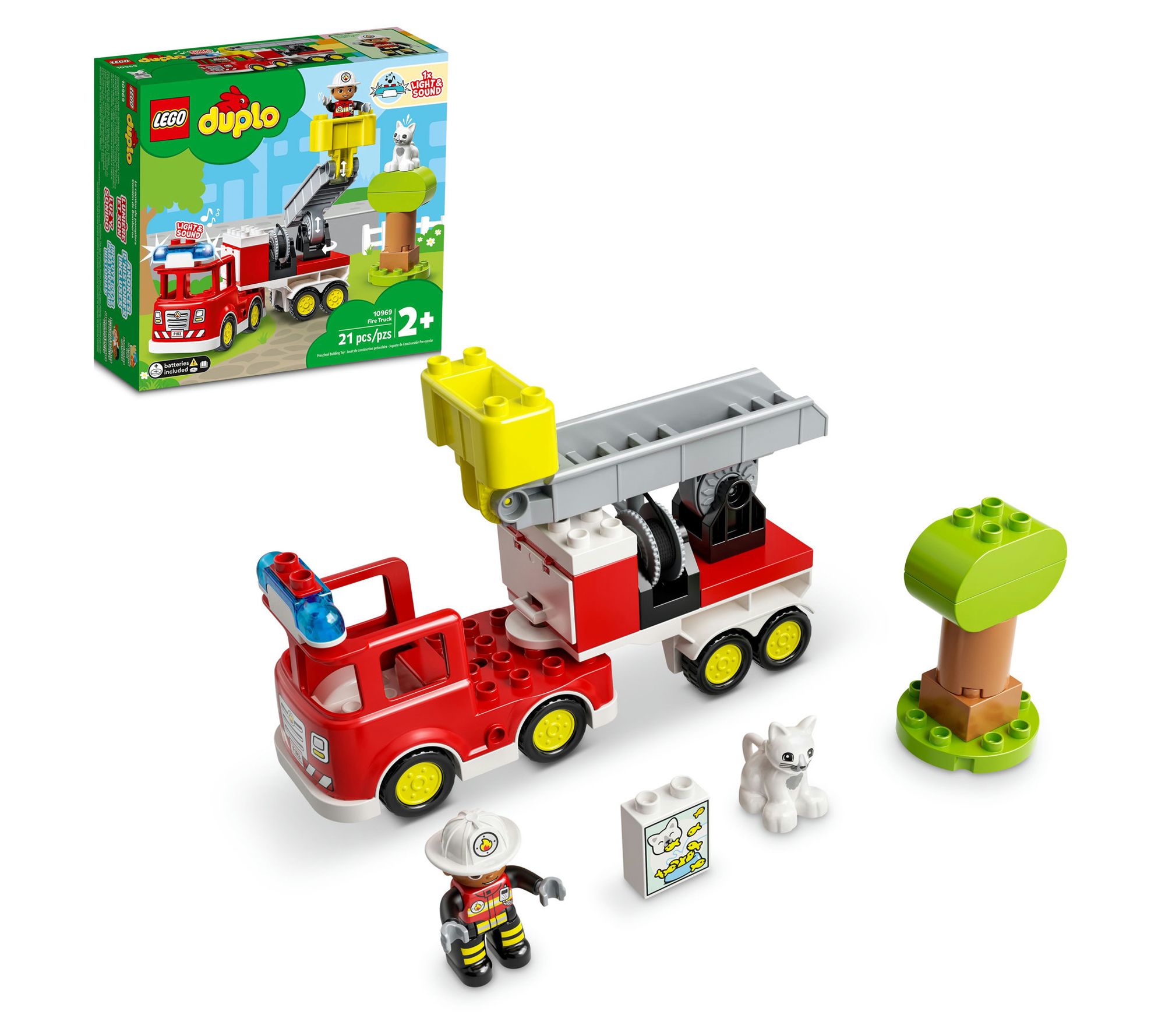 LEGO DUPLO Rescue Fire Truck 10969 Building Toy- 21 Pieces