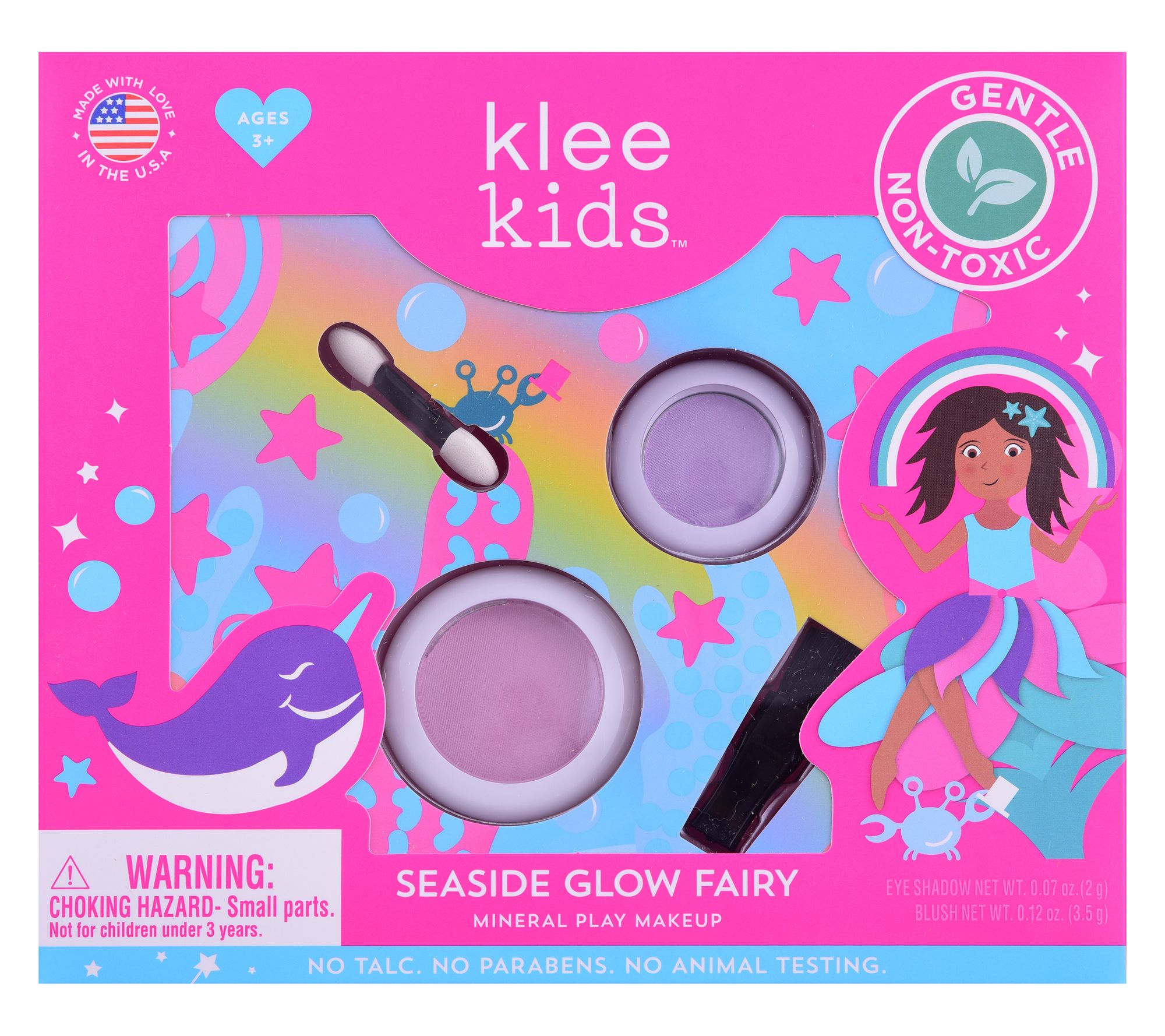 Klee Naturals Seaside Glow Fairy Kids' MineralMakeup Set