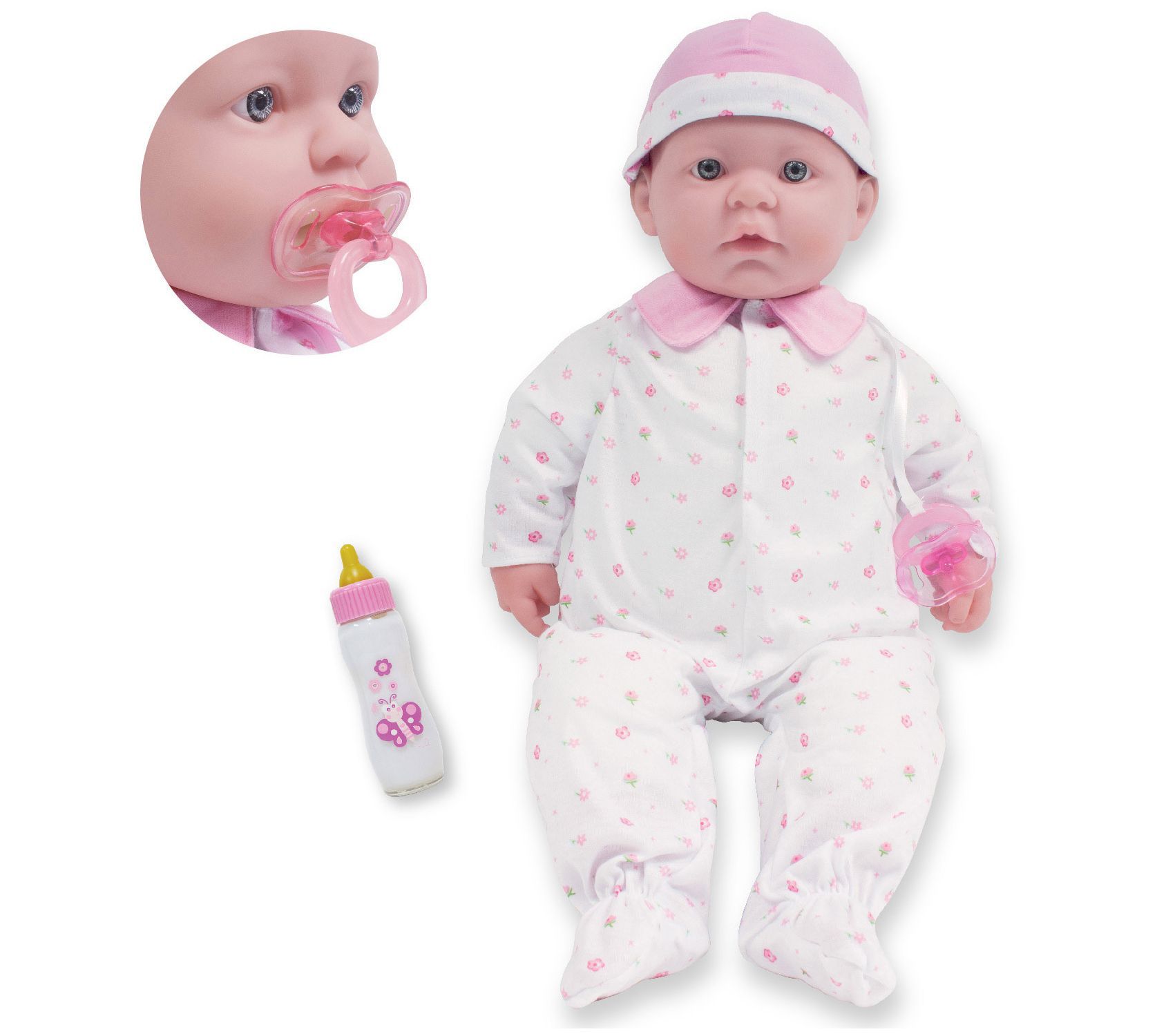JC Toys La Baby 20" Caucasian Soft Body Baby Dol
