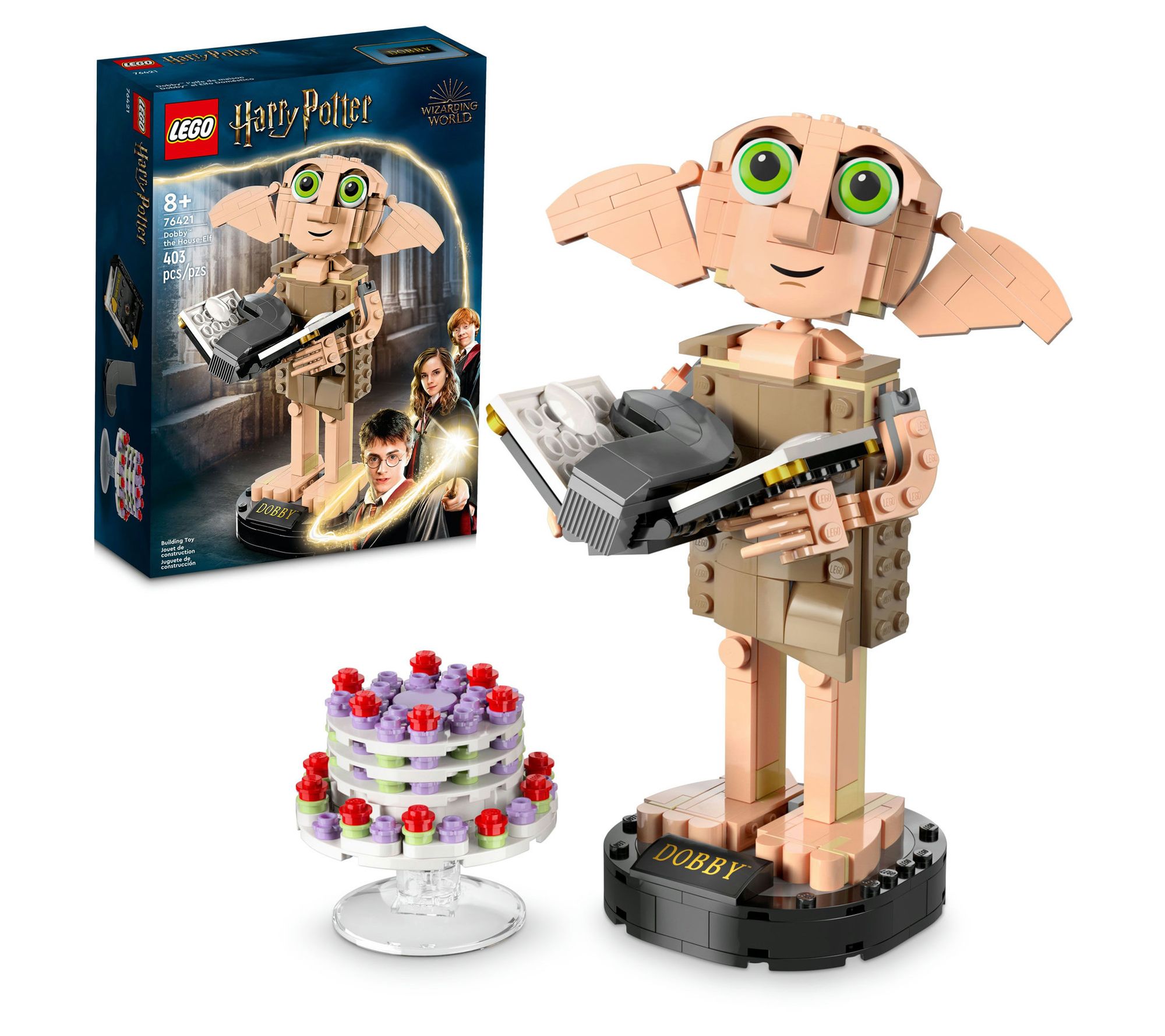 LEGO Harry Potter Dobby the House Elf 76421 Build Set 403 Pcs