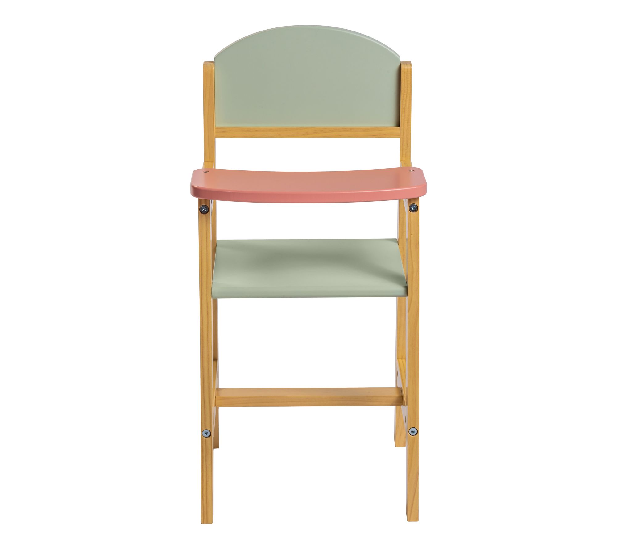 JC Toys Twiggly Toys Deluxe Wood High Chair