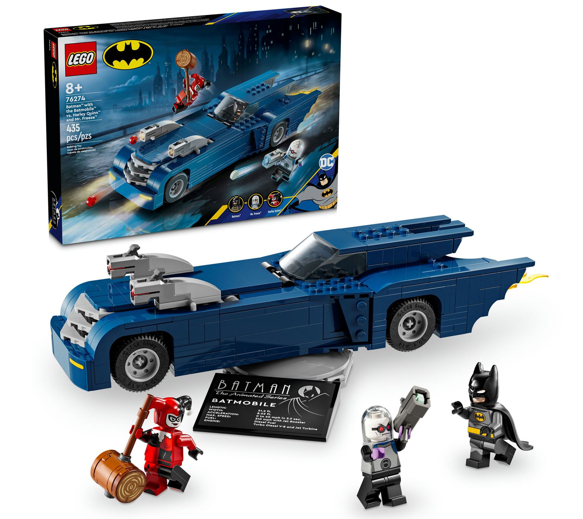 LEGO DC Batman Batmobile vs. Harley Quinn