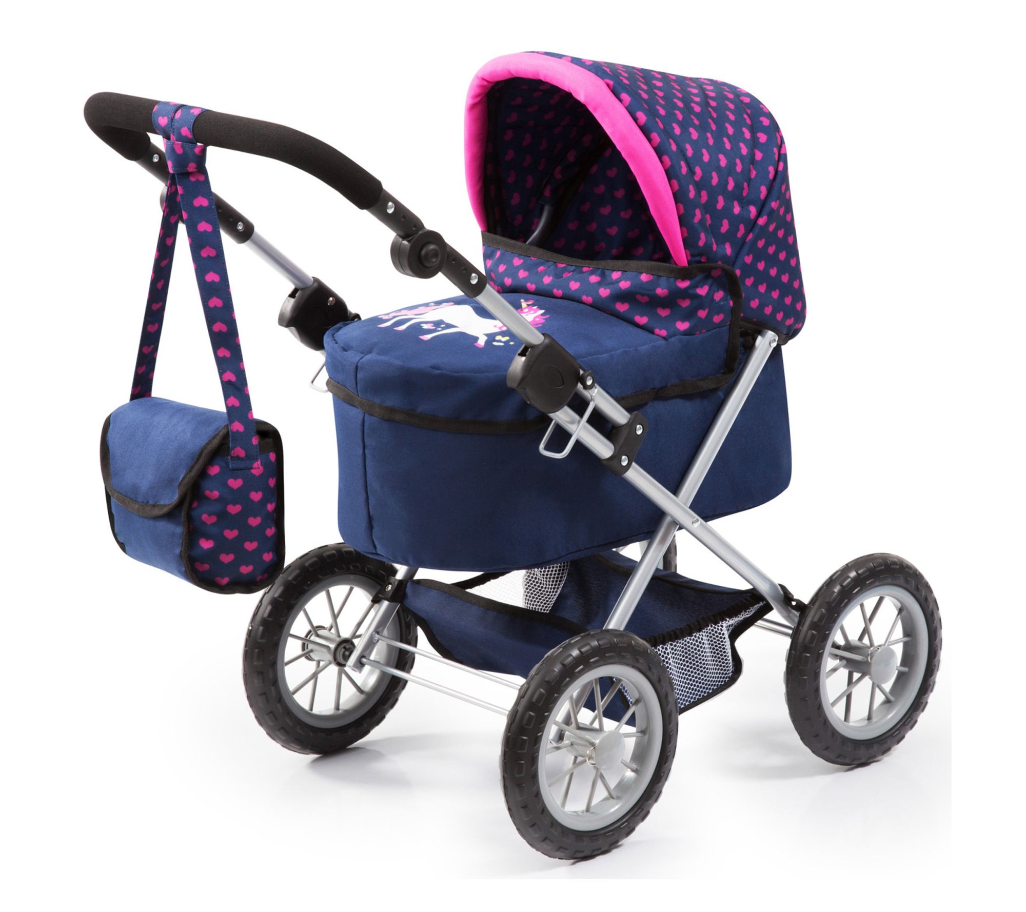 Bayer Design Dolls Trendy Pram Includes Shoulder Bag