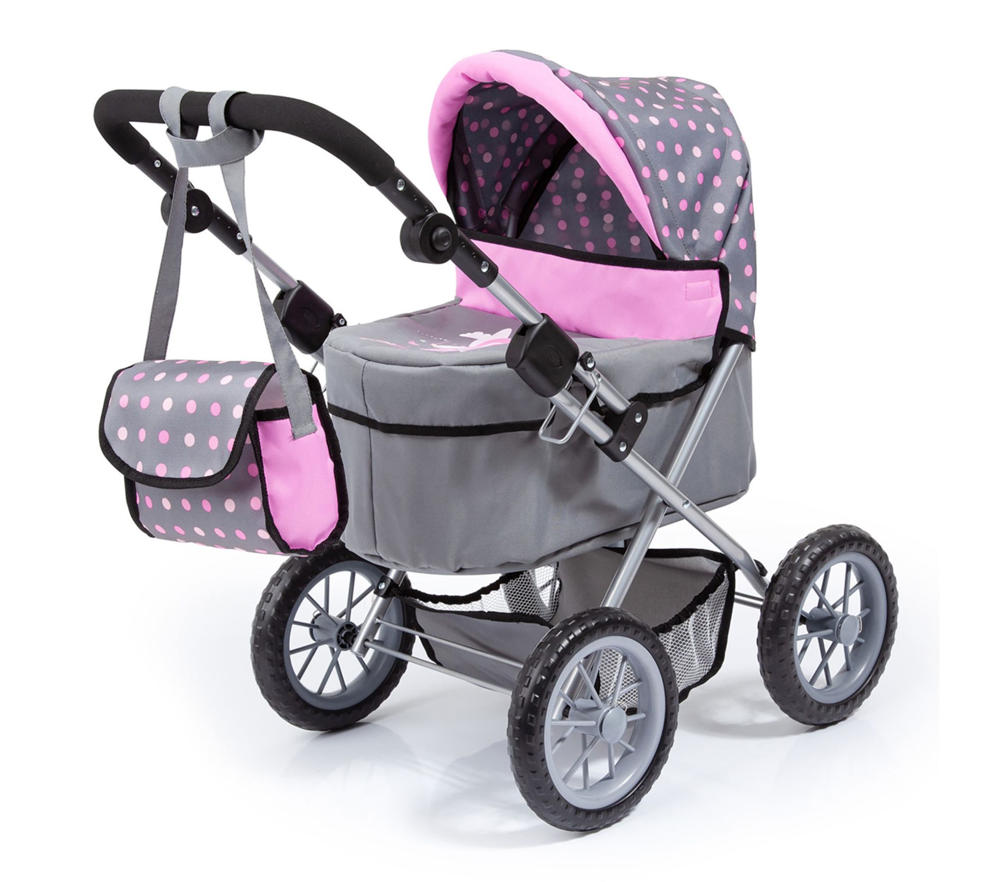 Bayer Design Dolls Trendy Pram Includes Shoulder Bag