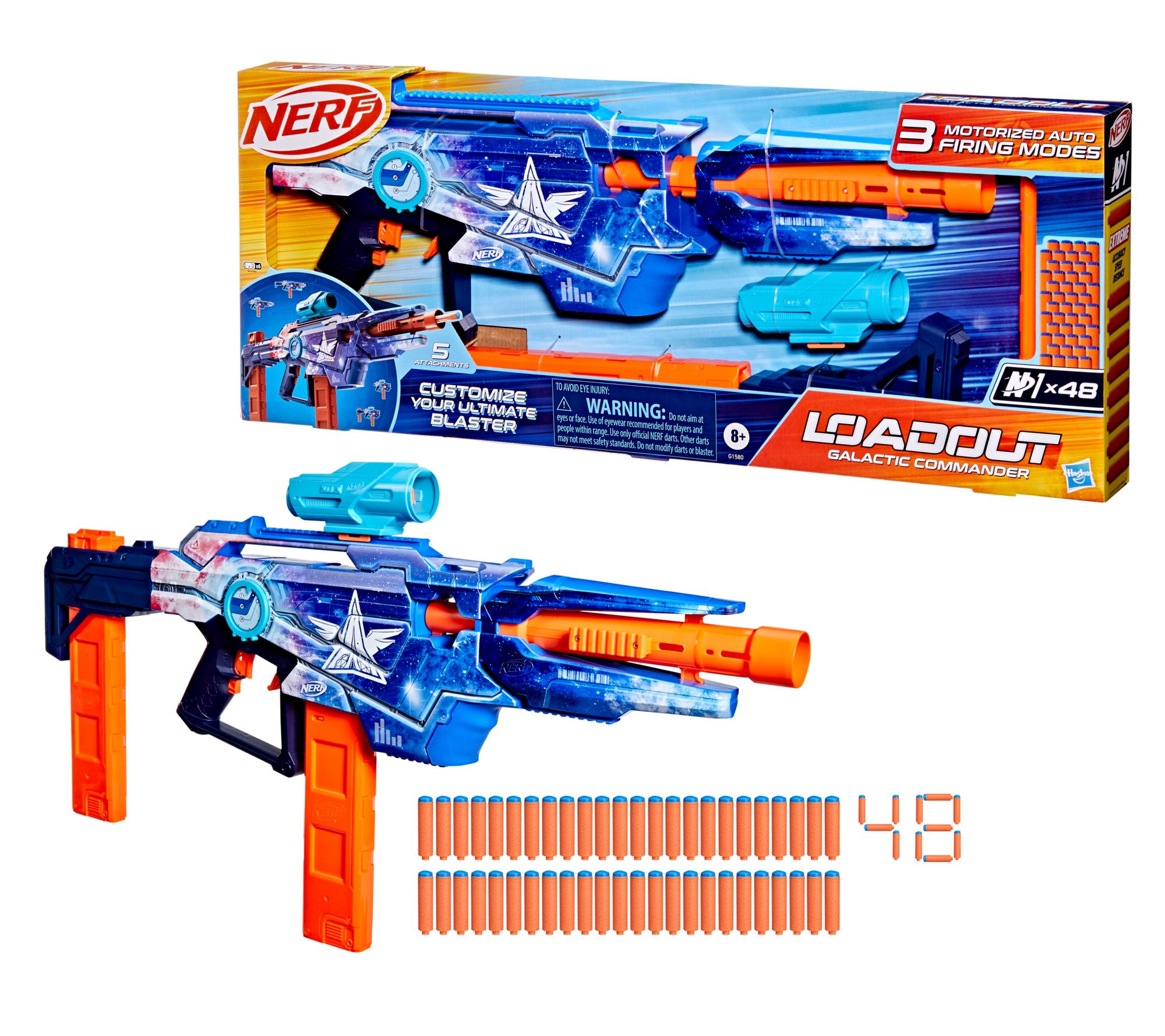 Nerf Loadout Galactic Commander Blaster