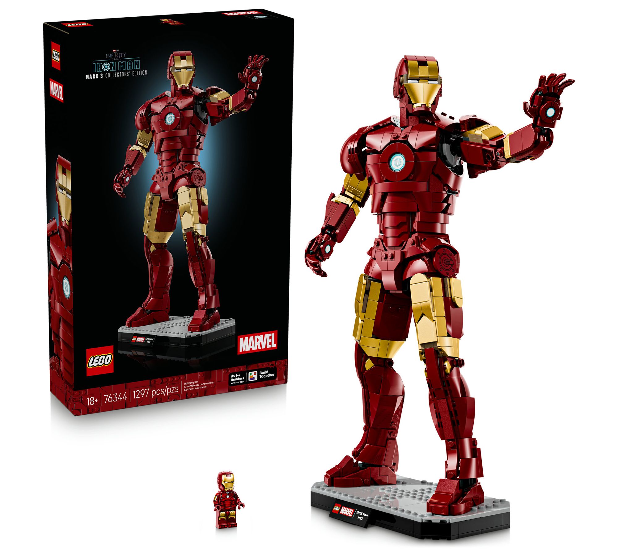 LEGO  Marvel Iron Man Mark 3 Collectors' Edition 76344