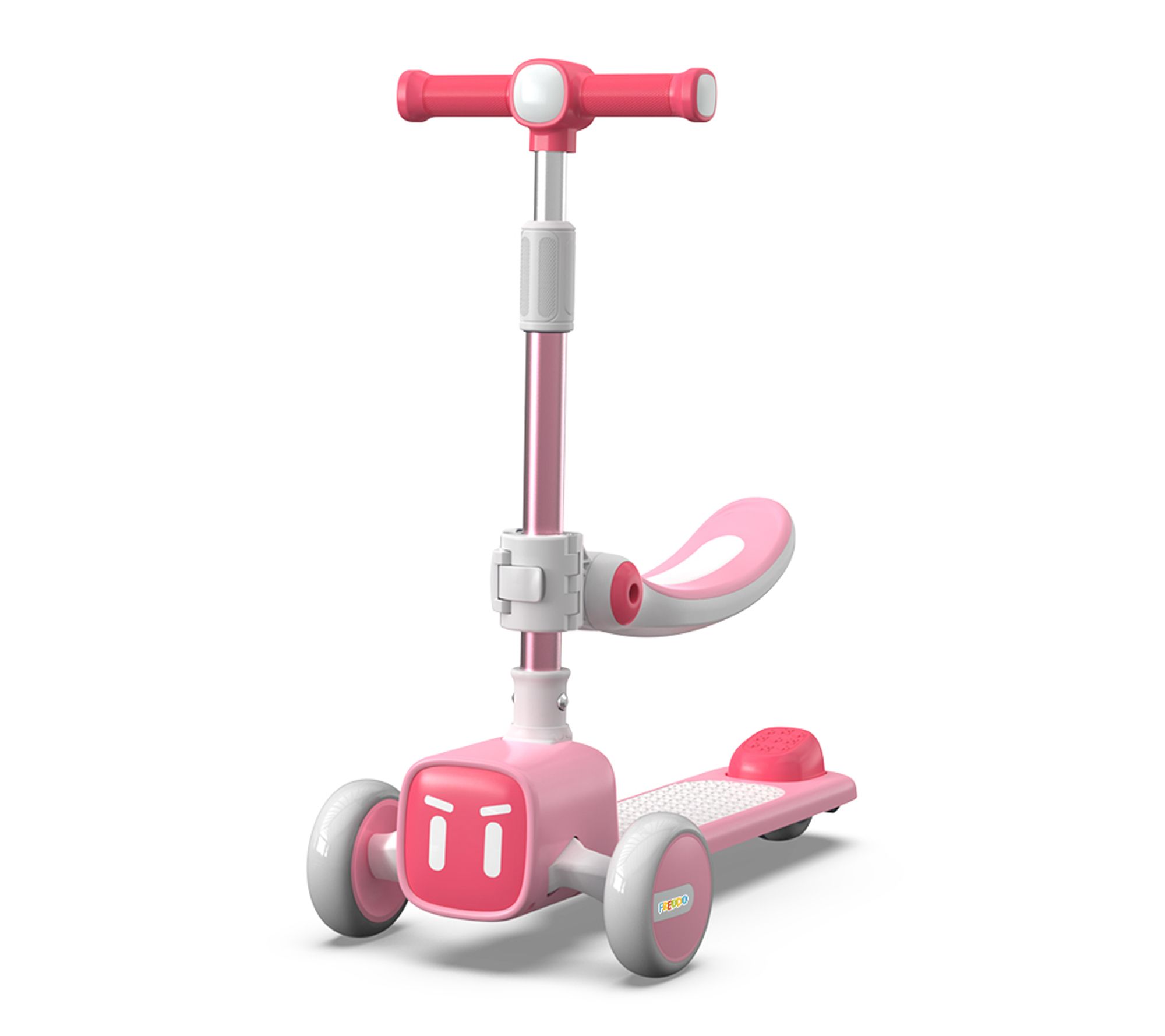  Freddo Emoji 2 in 1 Foldable Scooter