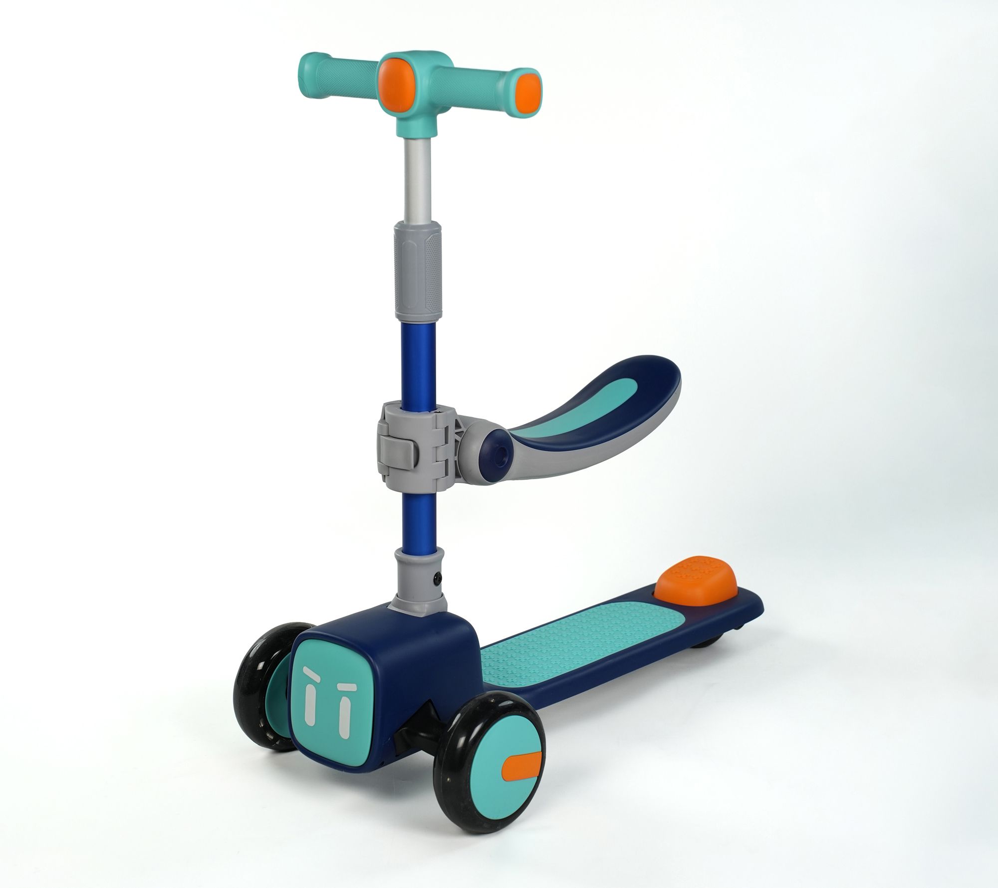 Freddo Emoji 2 in 1 Foldable Scooter
