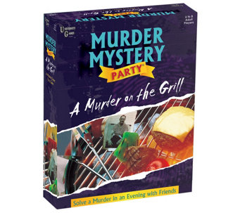 University Games Murder Mystery Party - A Murder on the Grill - T131182