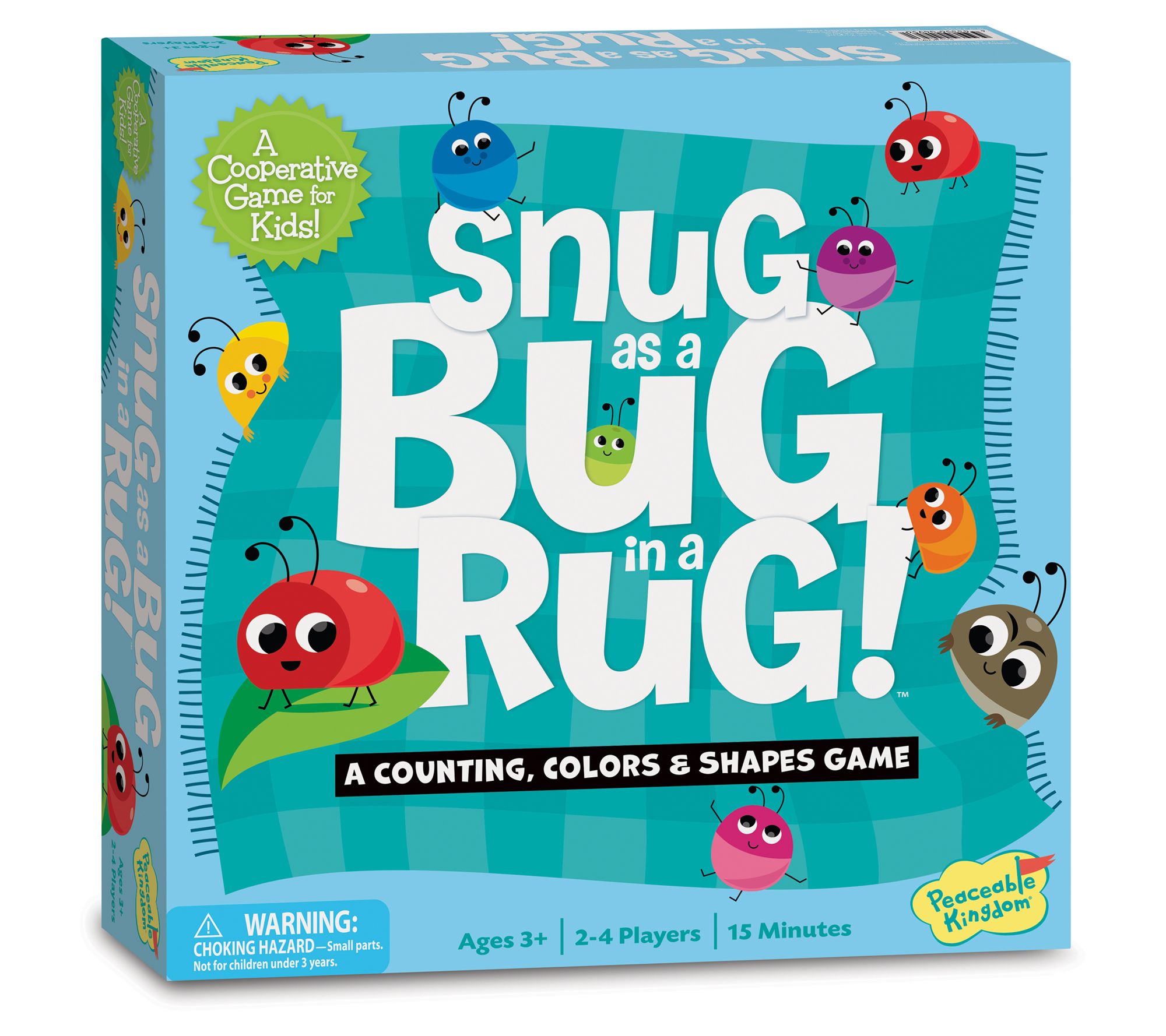 Peaceable Kingdom Snug as a Bug in a Rug Kids Game